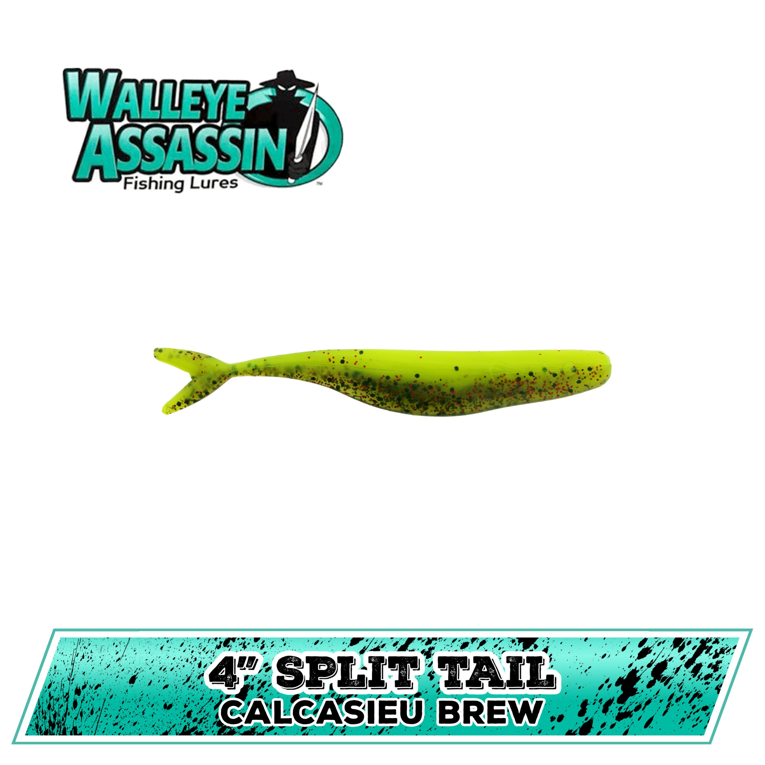 4" WE Split Tail Shad