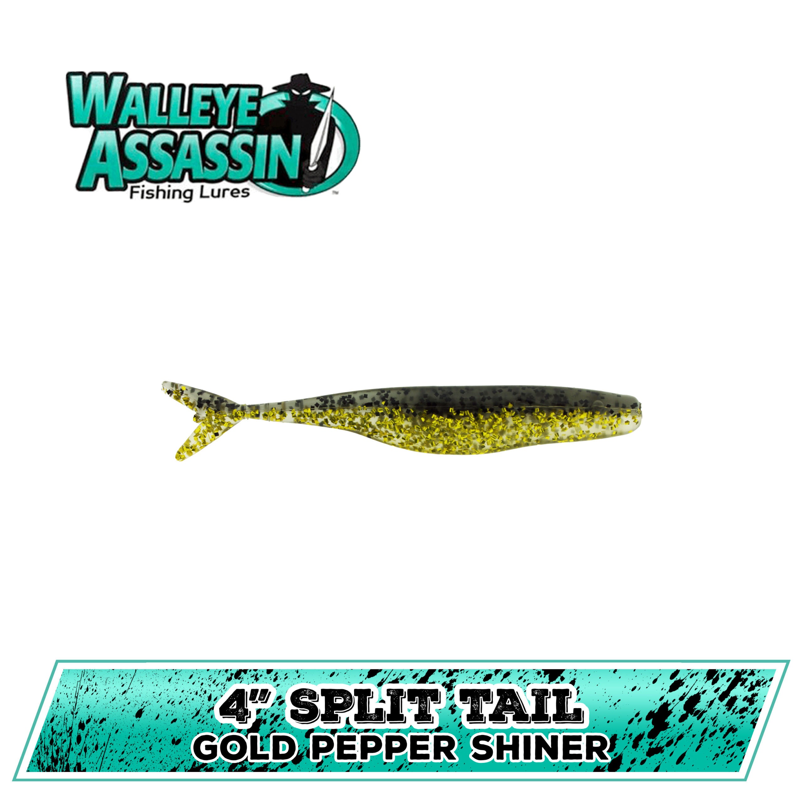 4" WE Split Tail Shad