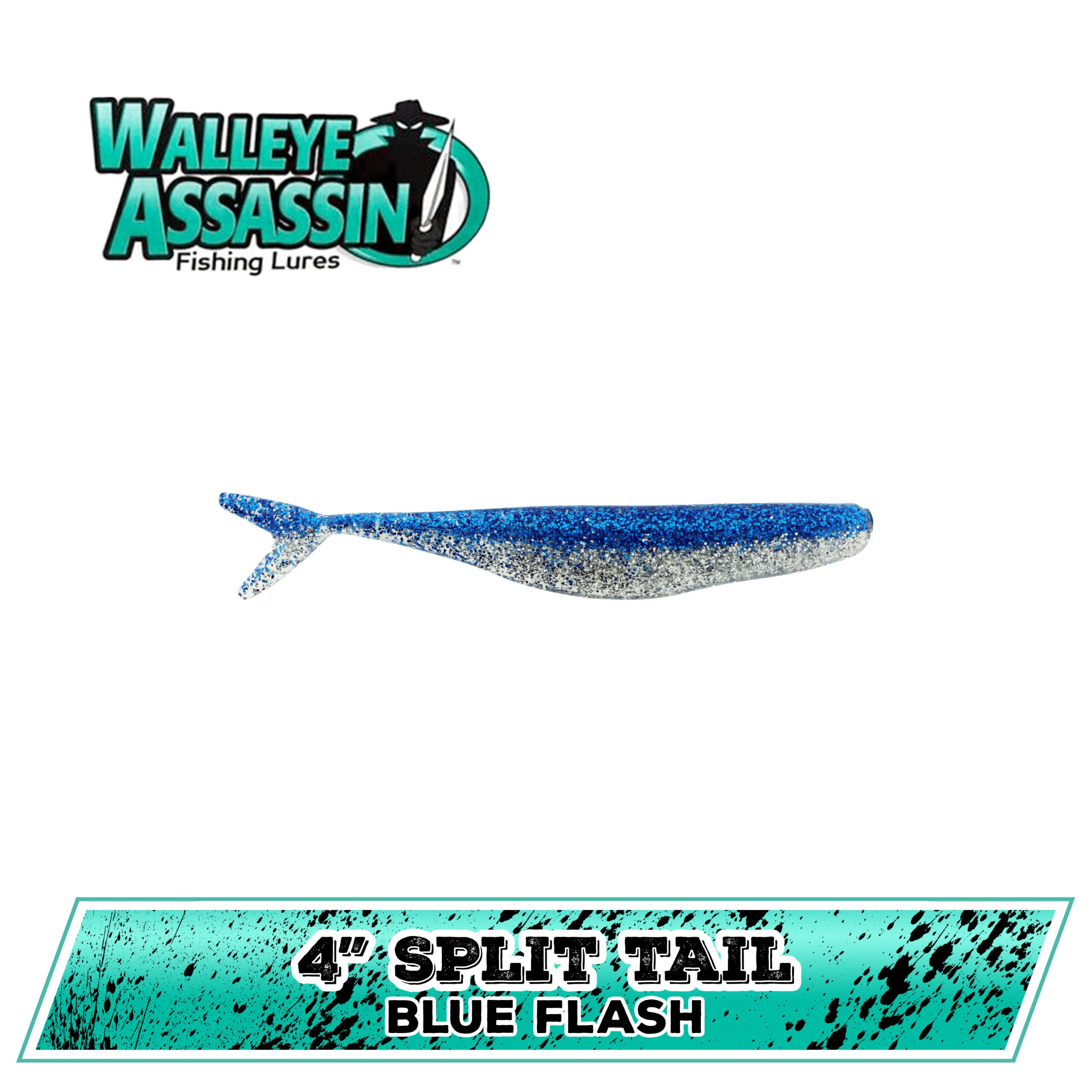 4" WE Split Tail Shad