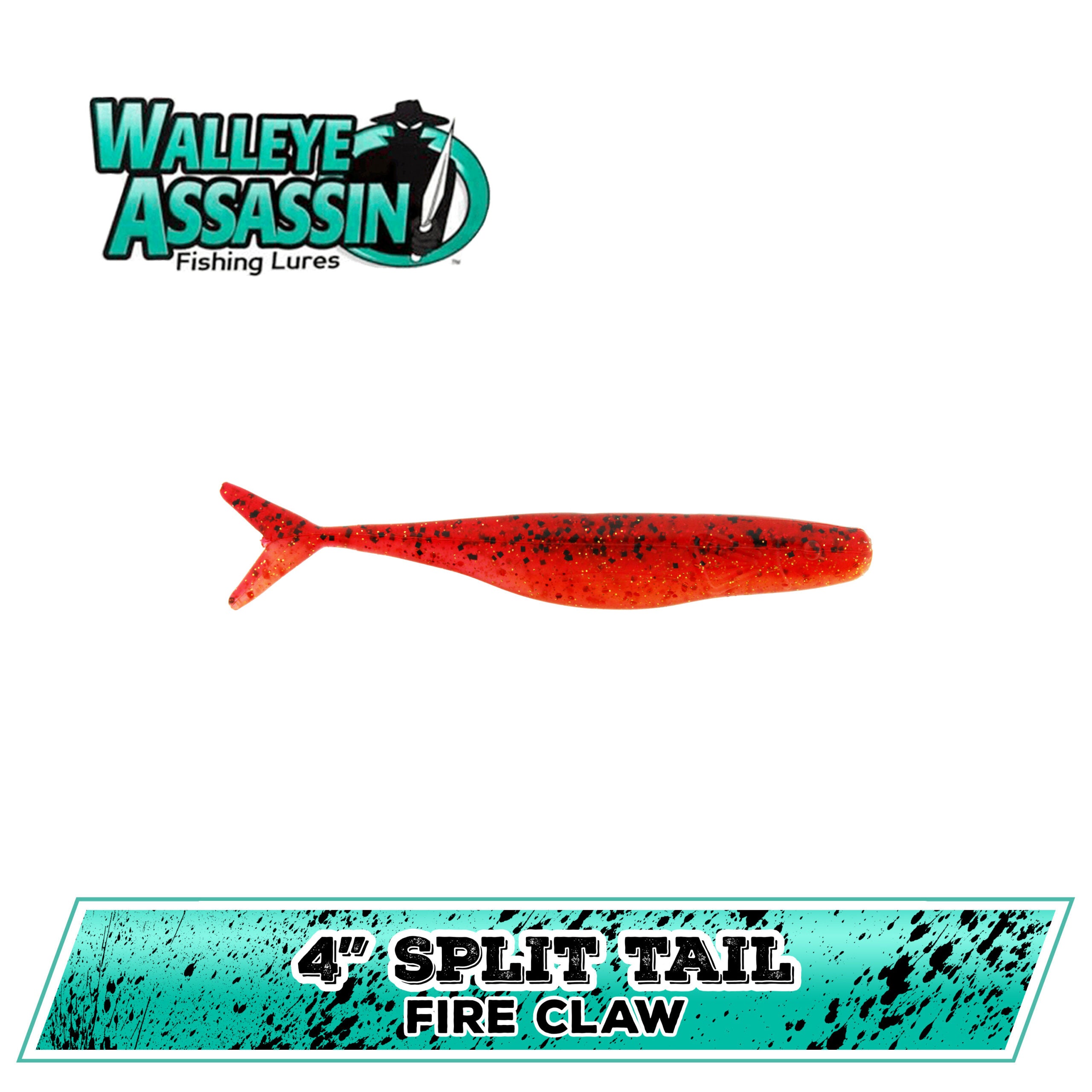4" WE Split Tail Shad