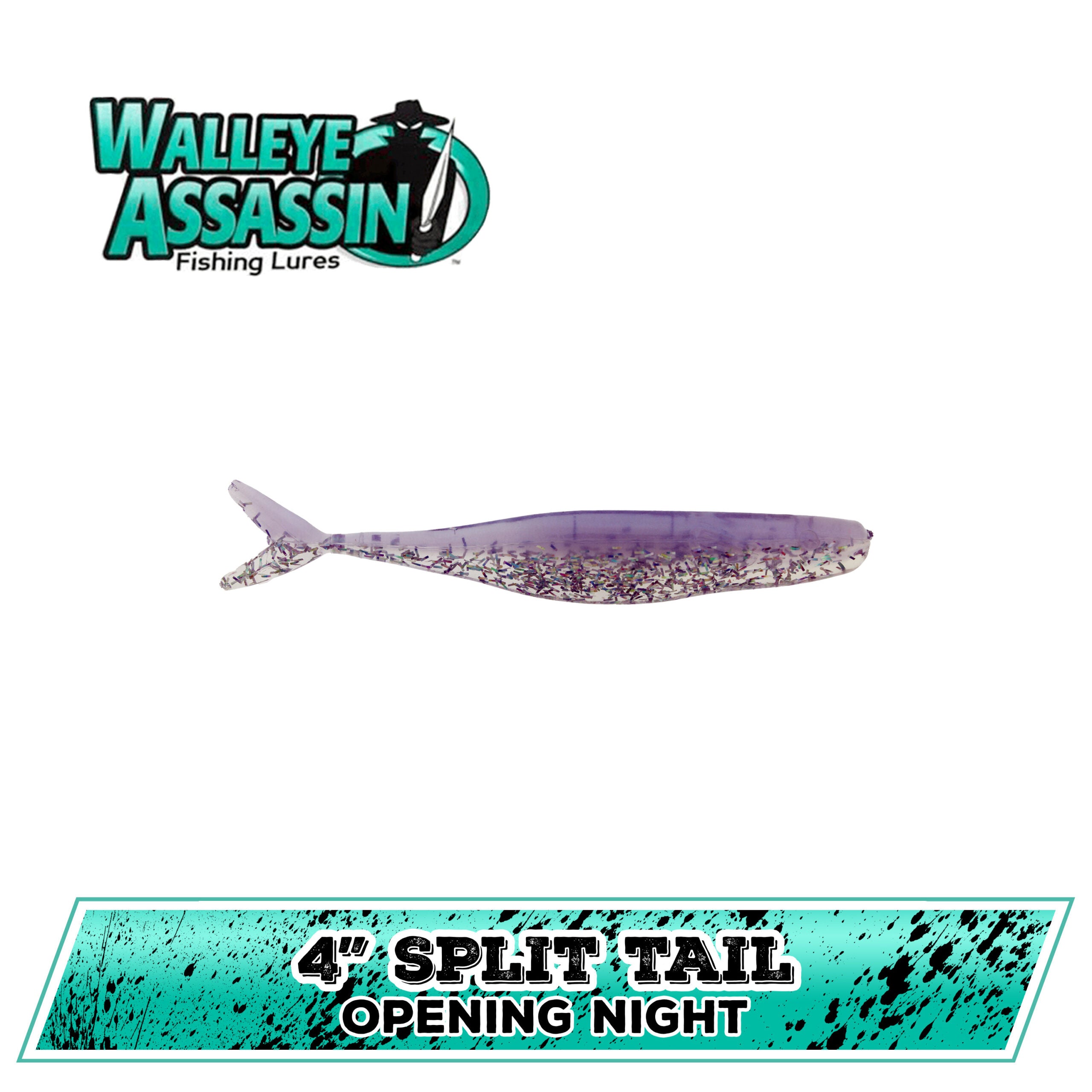 4" WE Split Tail Shad
