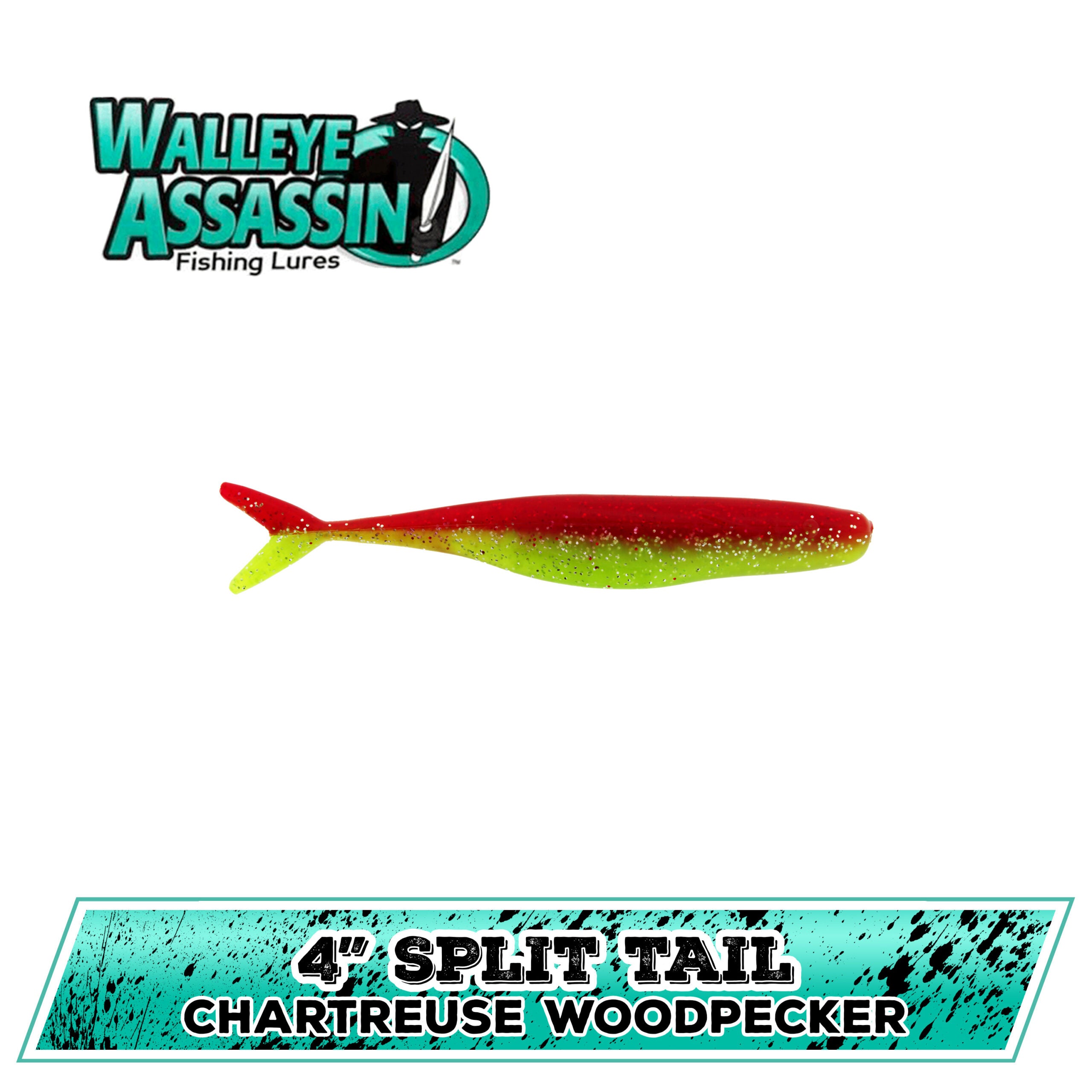 4" WE Split Tail Shad