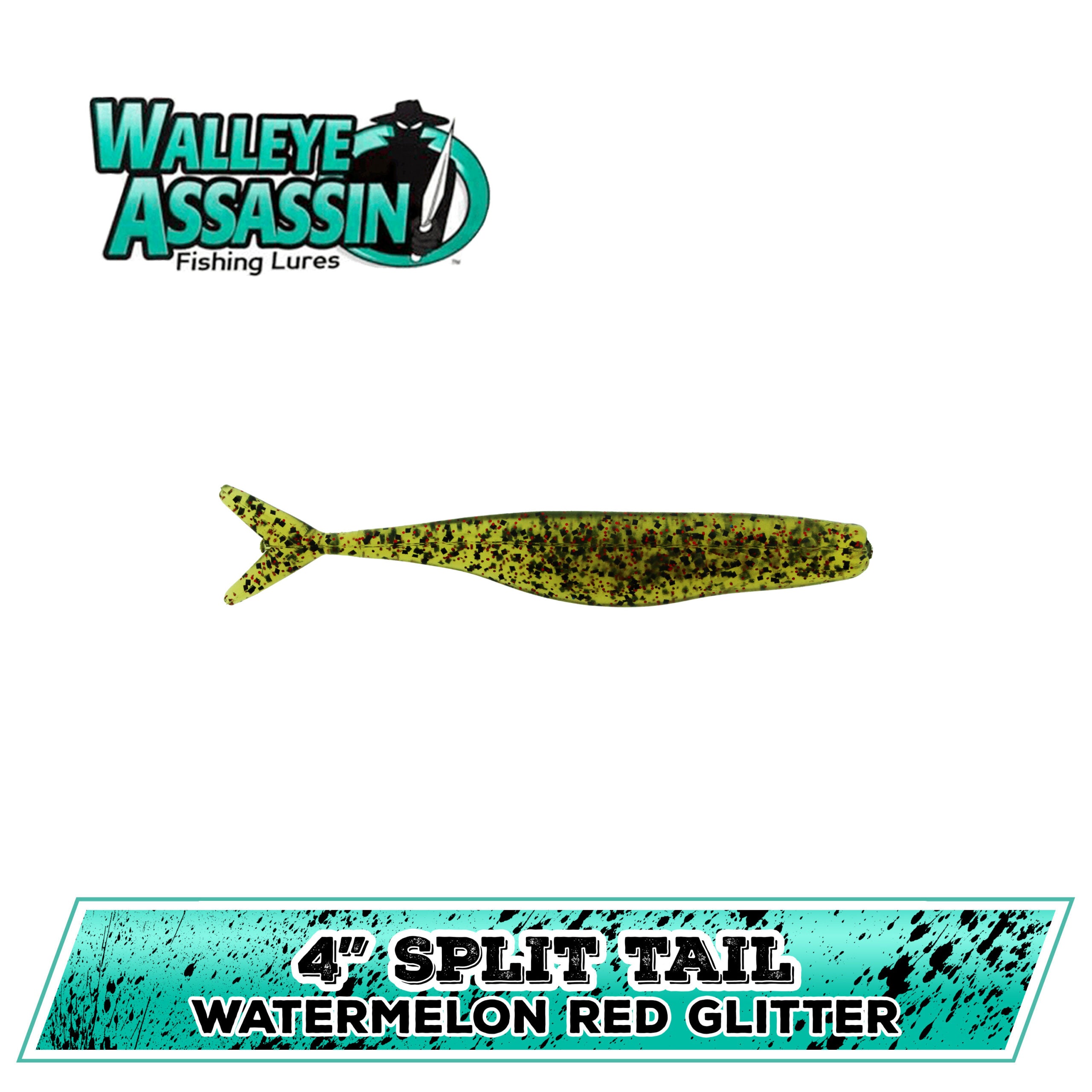 4" WE Split Tail Shad