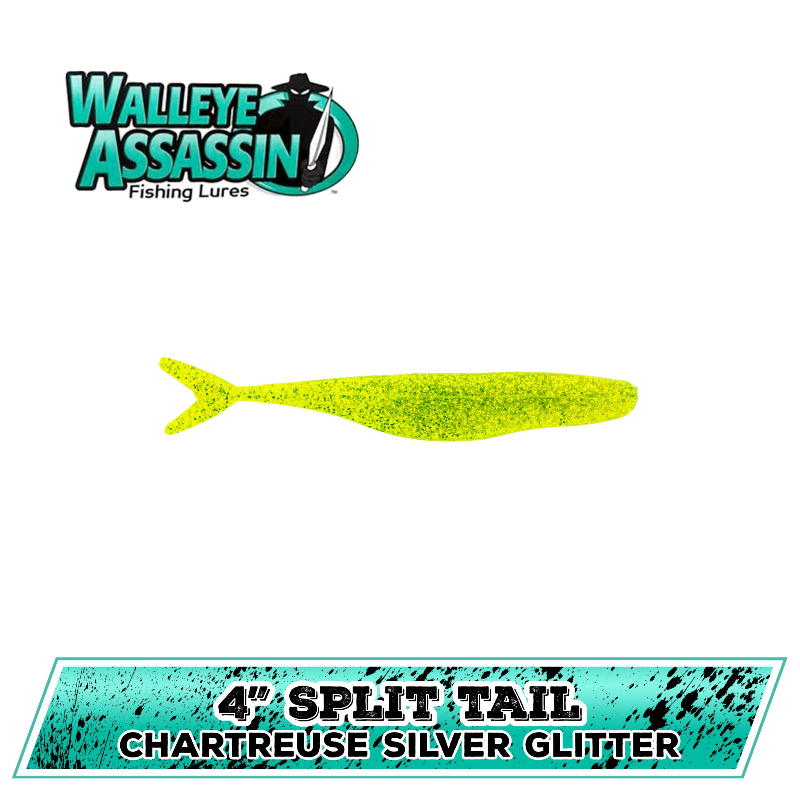 4" WE Split Tail Shad