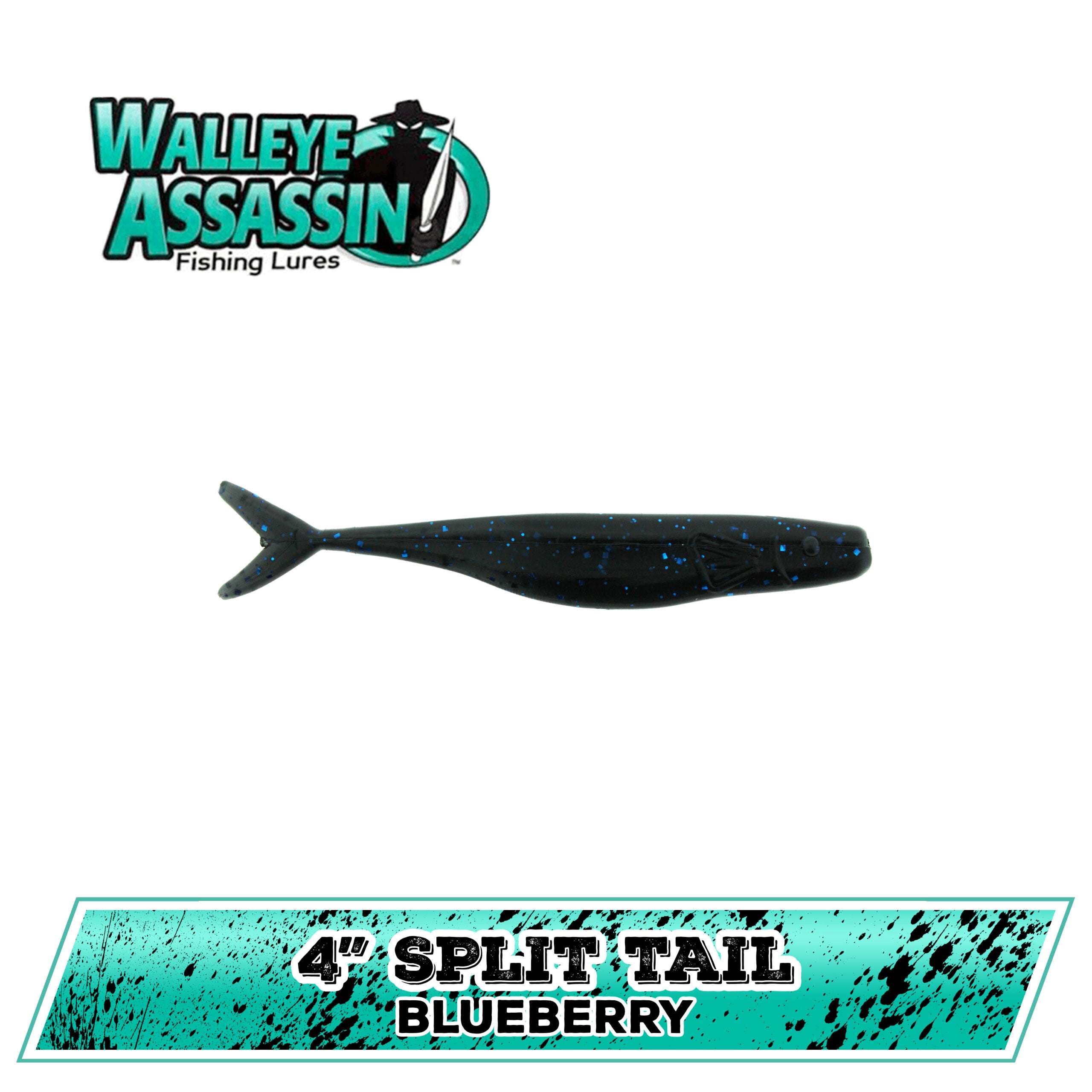 4" WE Split Tail Shad