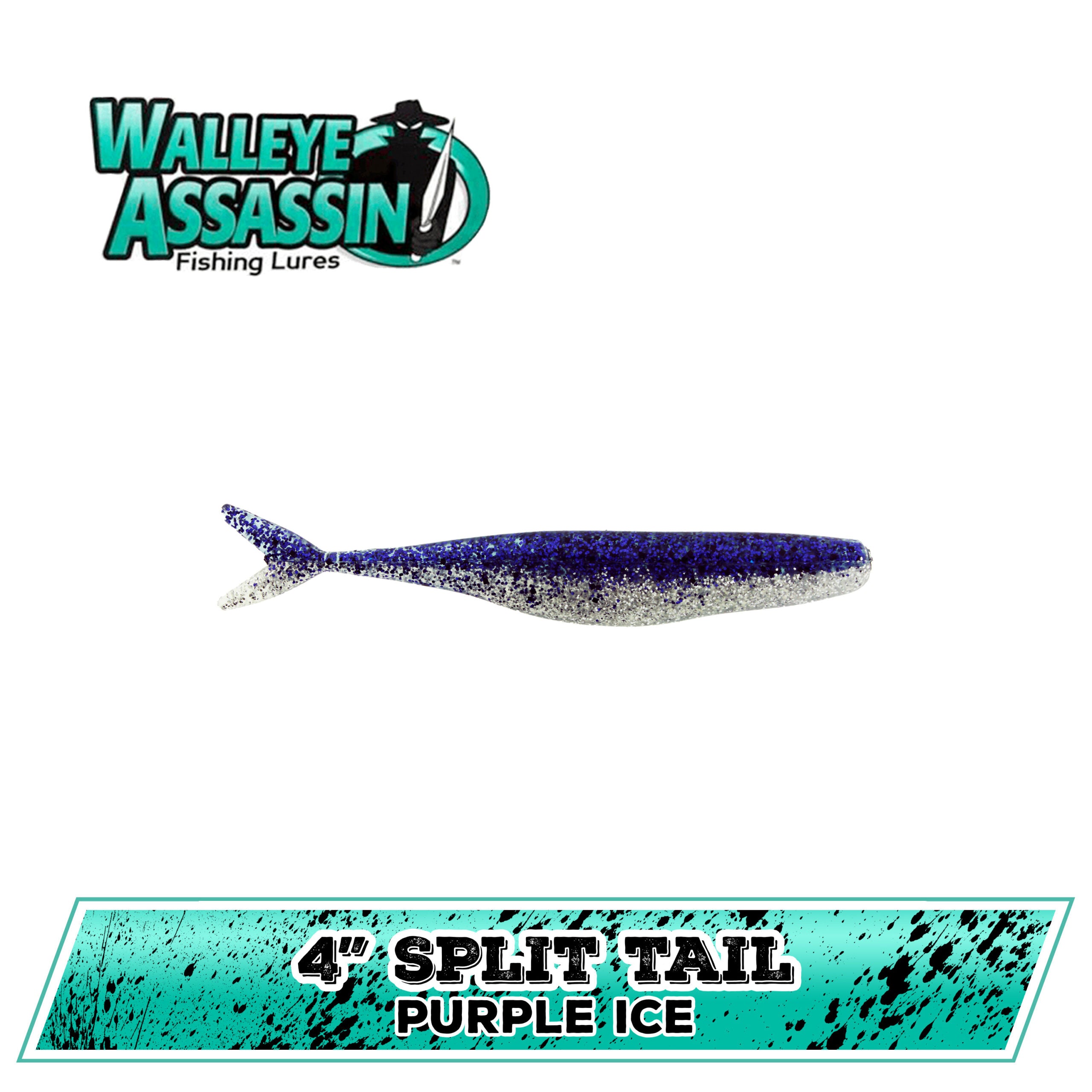 4 We Split Tail Shad Bass Assassin Lures Inc 3351