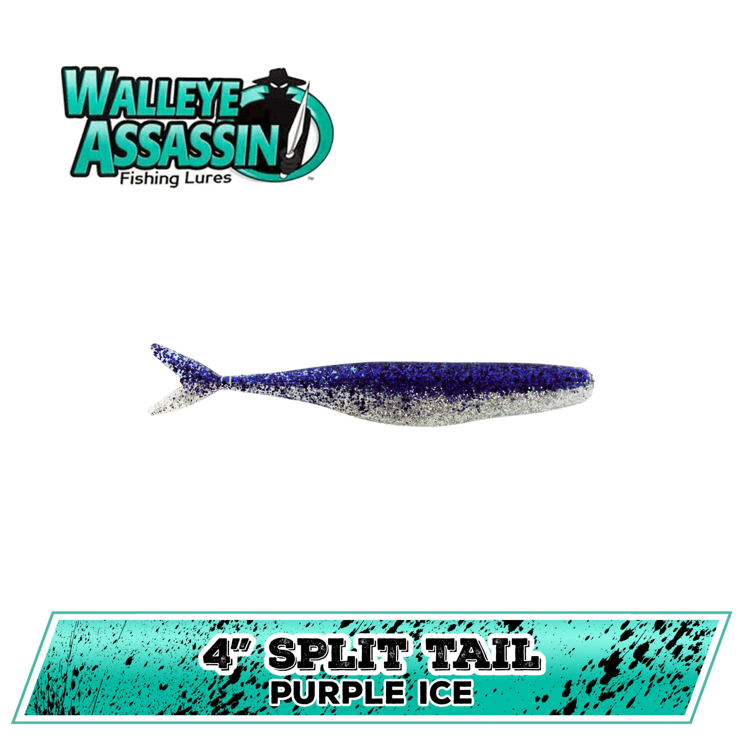 4" WE Split Tail Shad