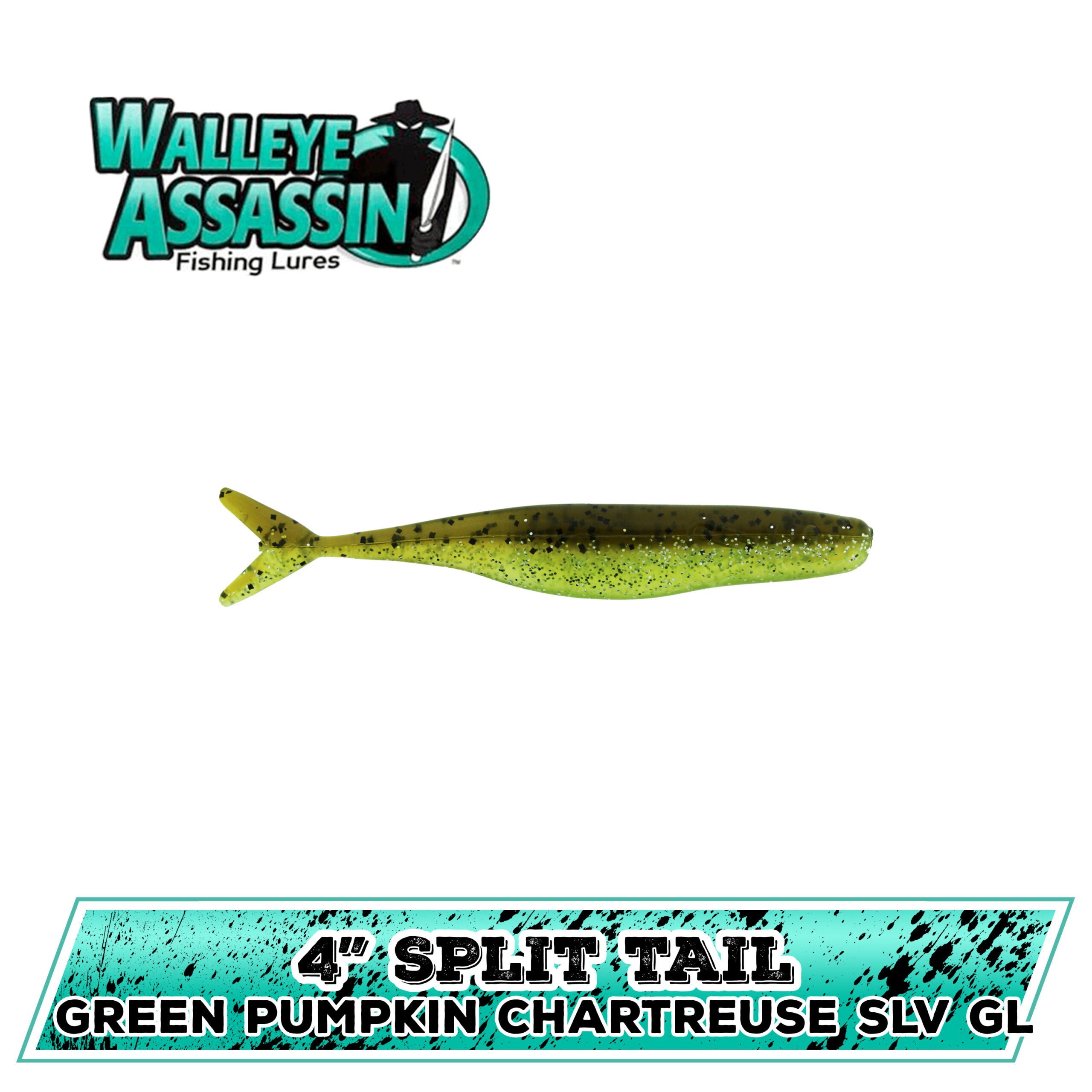 4" WE Split Tail Shad