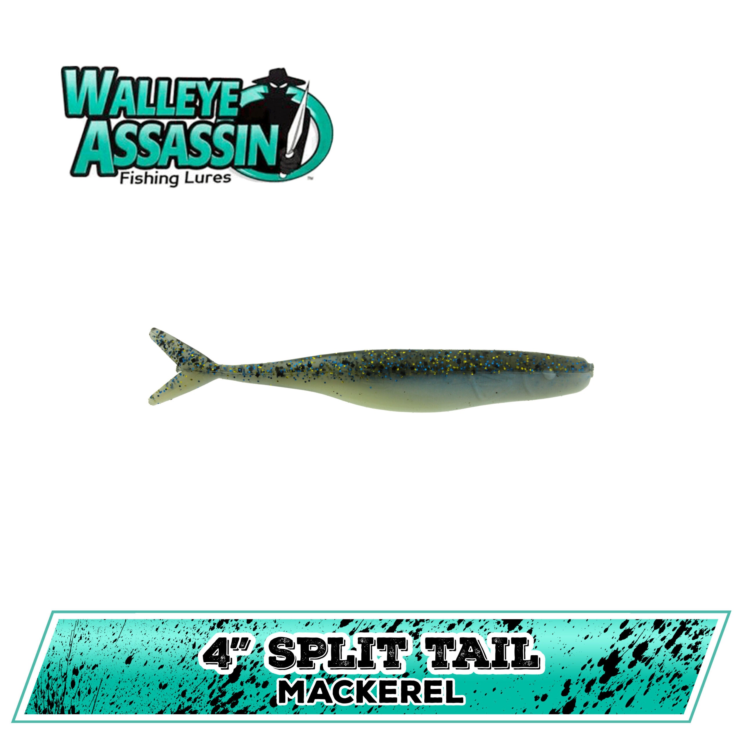 4" WE Split Tail Shad