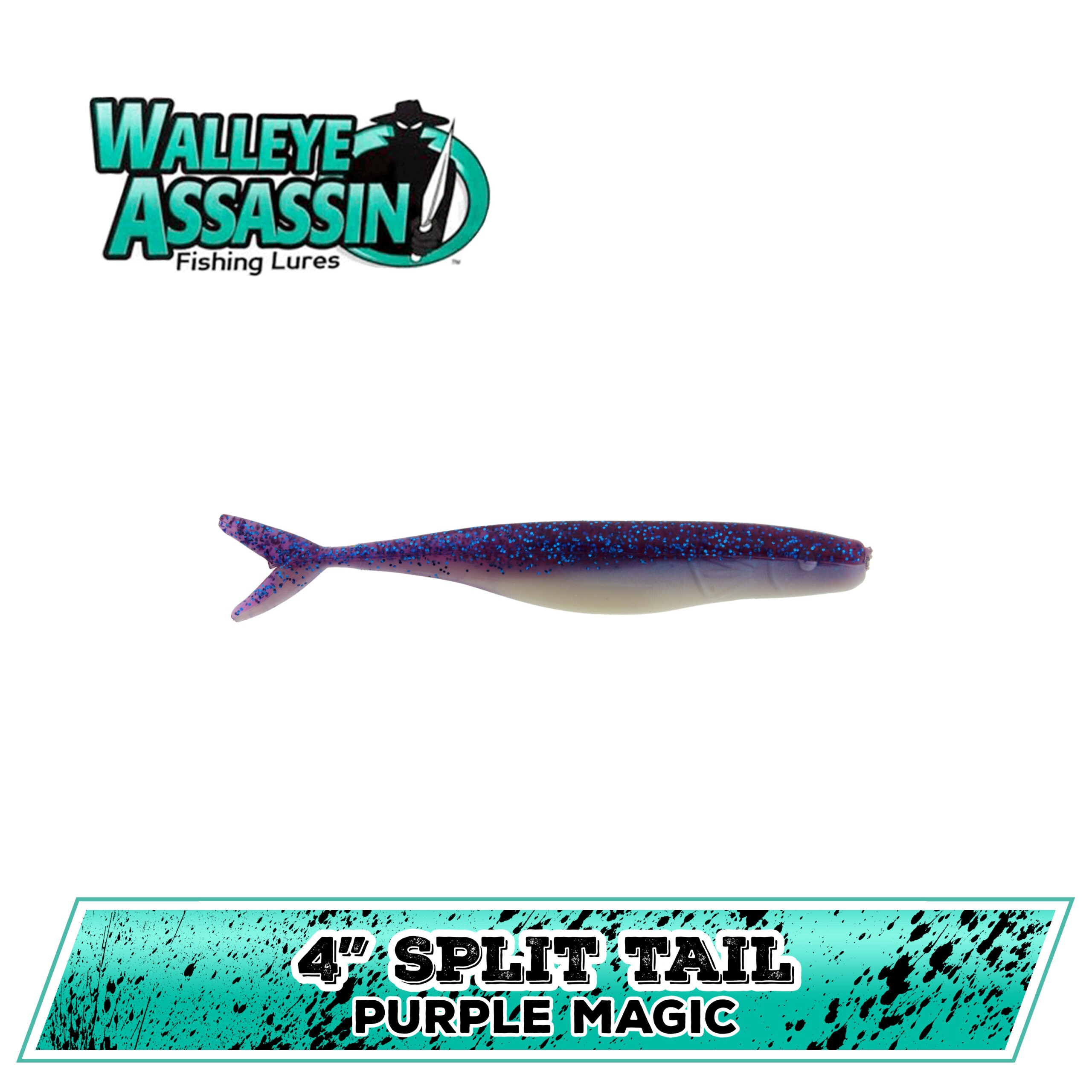 4" WE Split Tail Shad