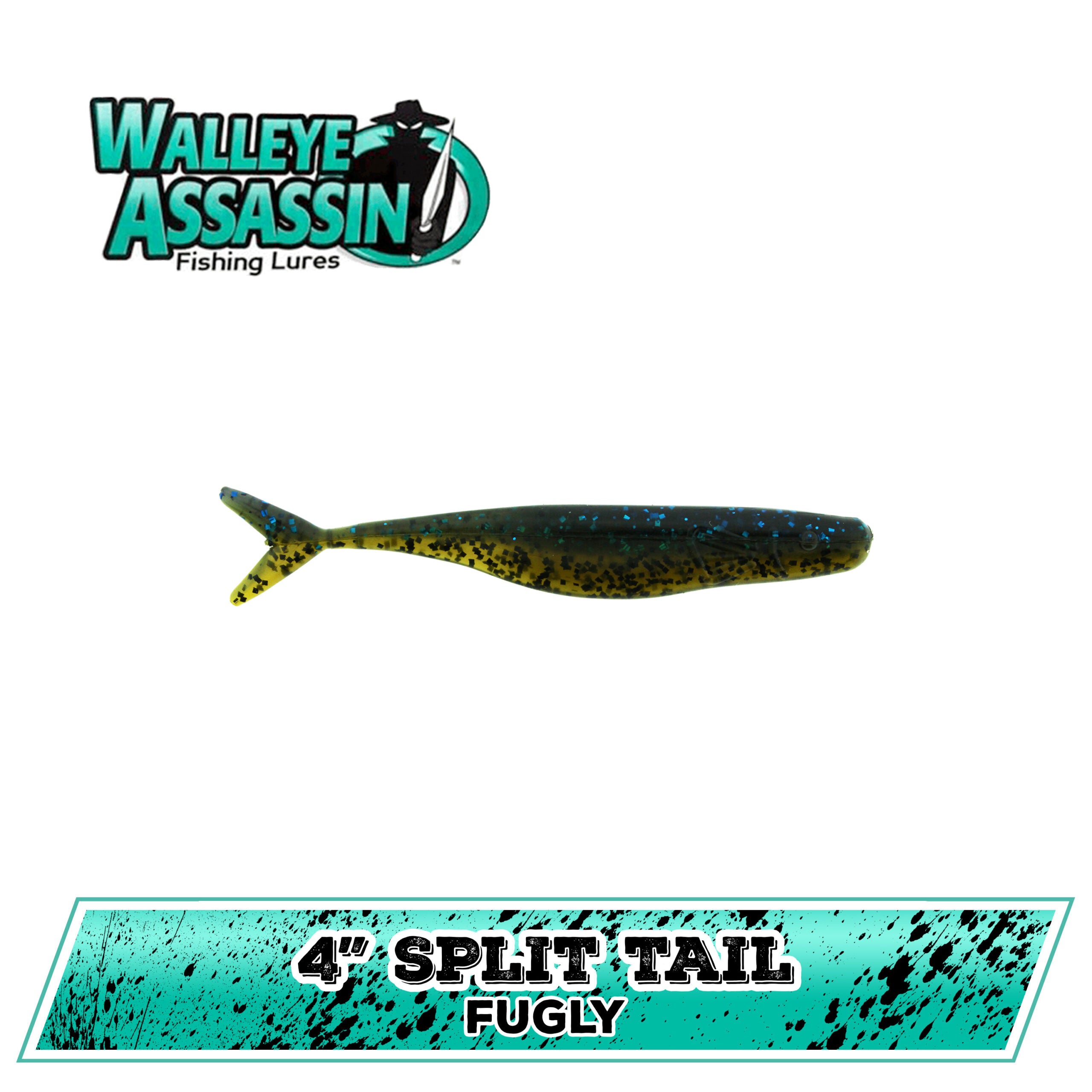 4" WE Split Tail Shad