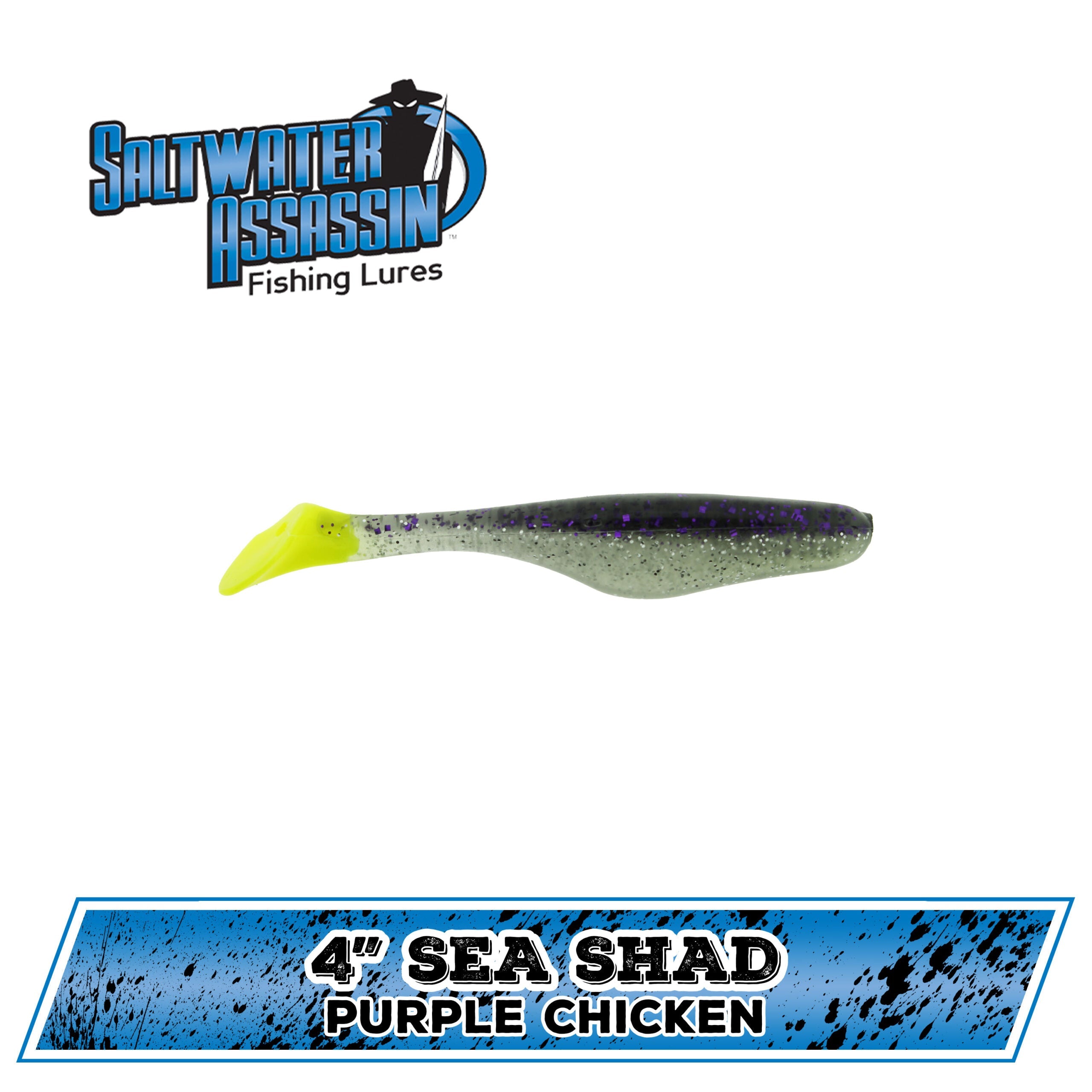 4" Sea Shad (N-Z)