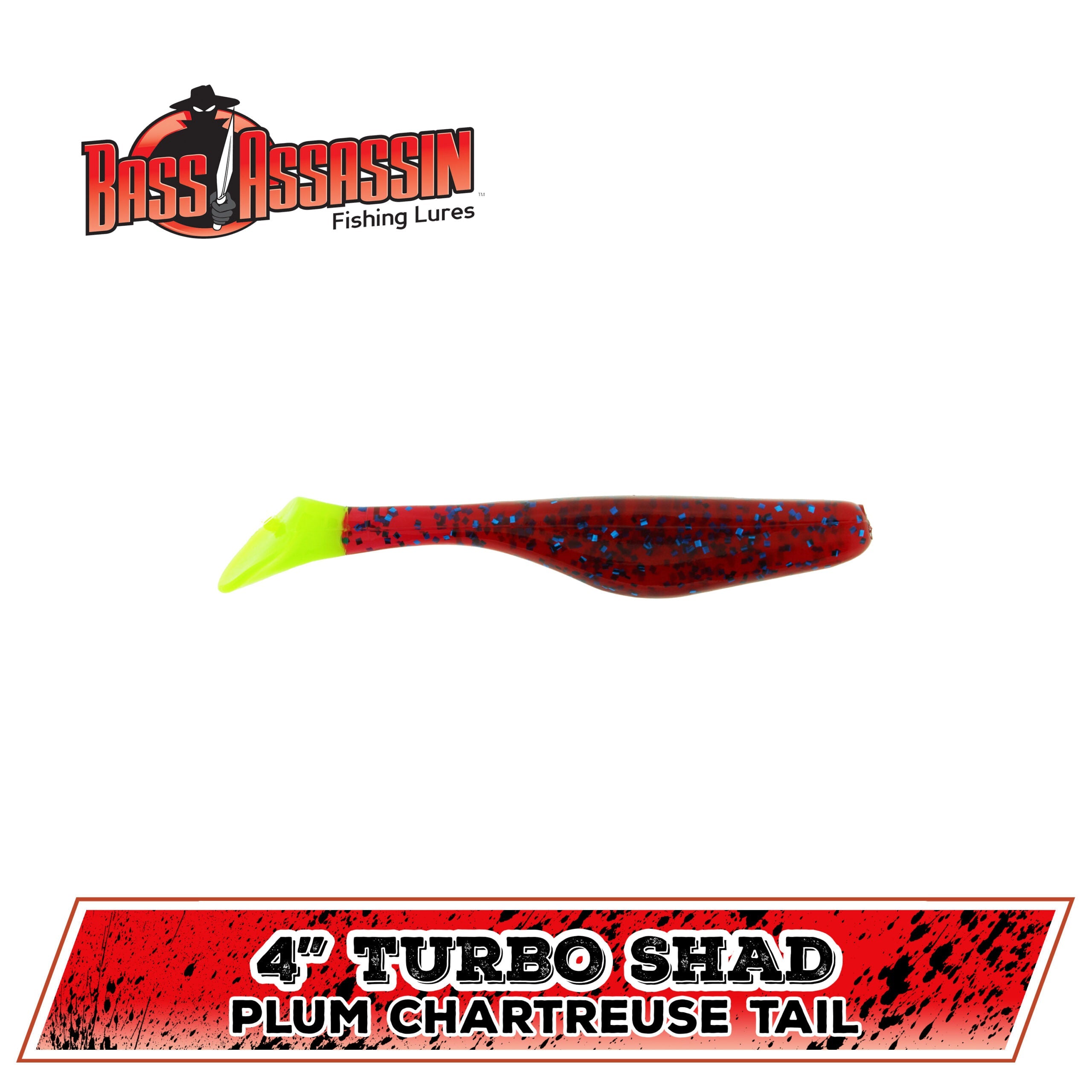 4" Turbo Shad (N-Z)