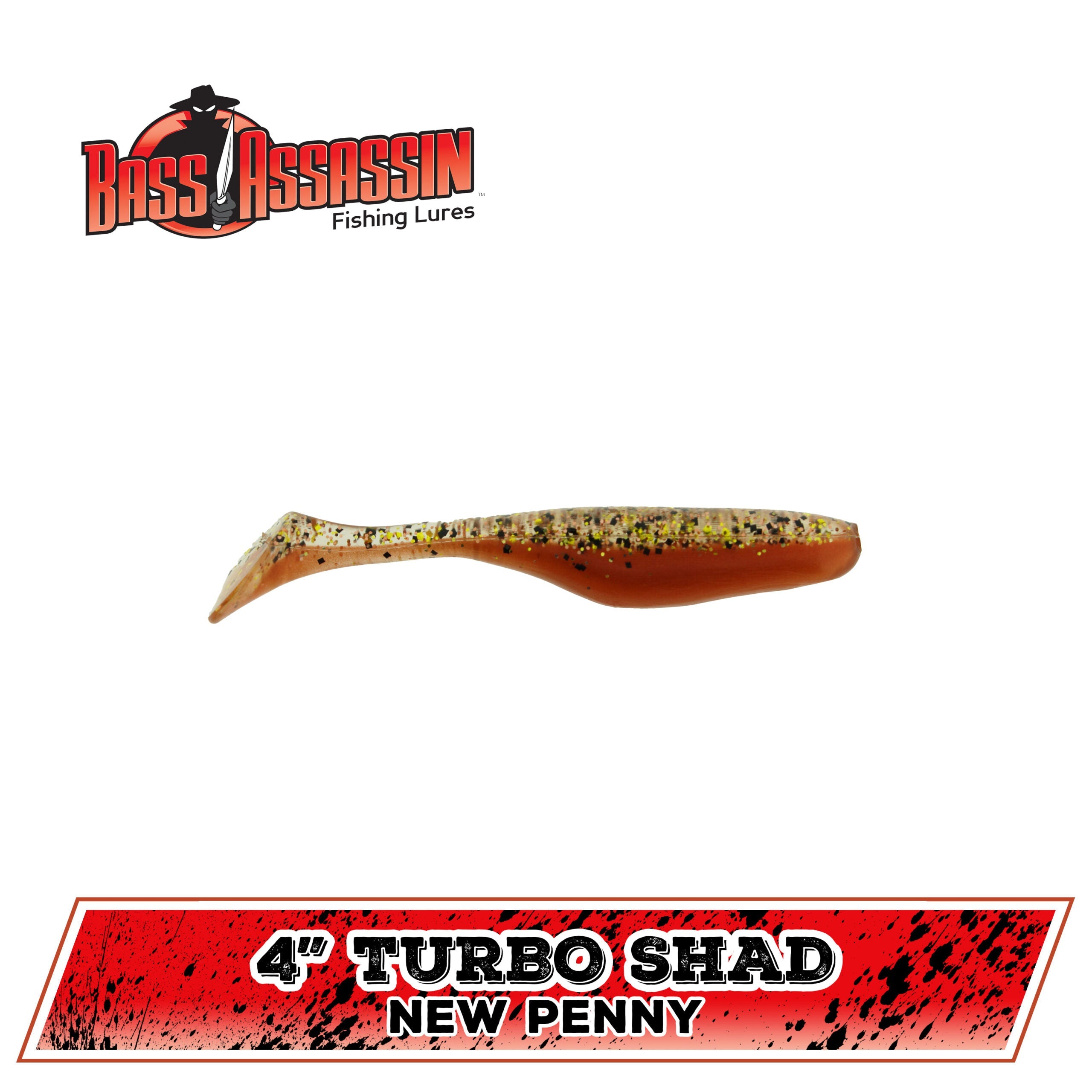 4" Turbo Shad (N-Z)