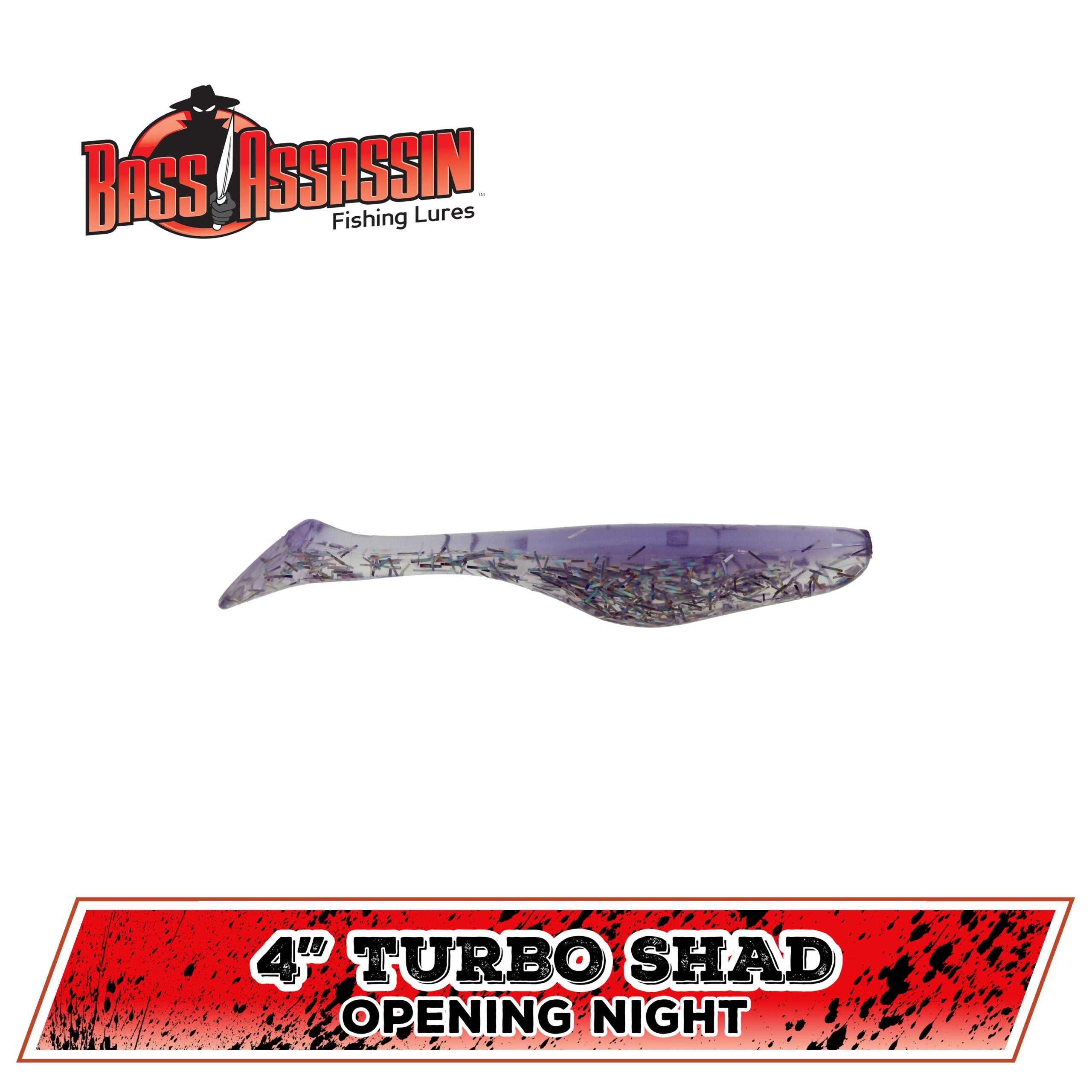 4" Turbo Shad (N-Z)