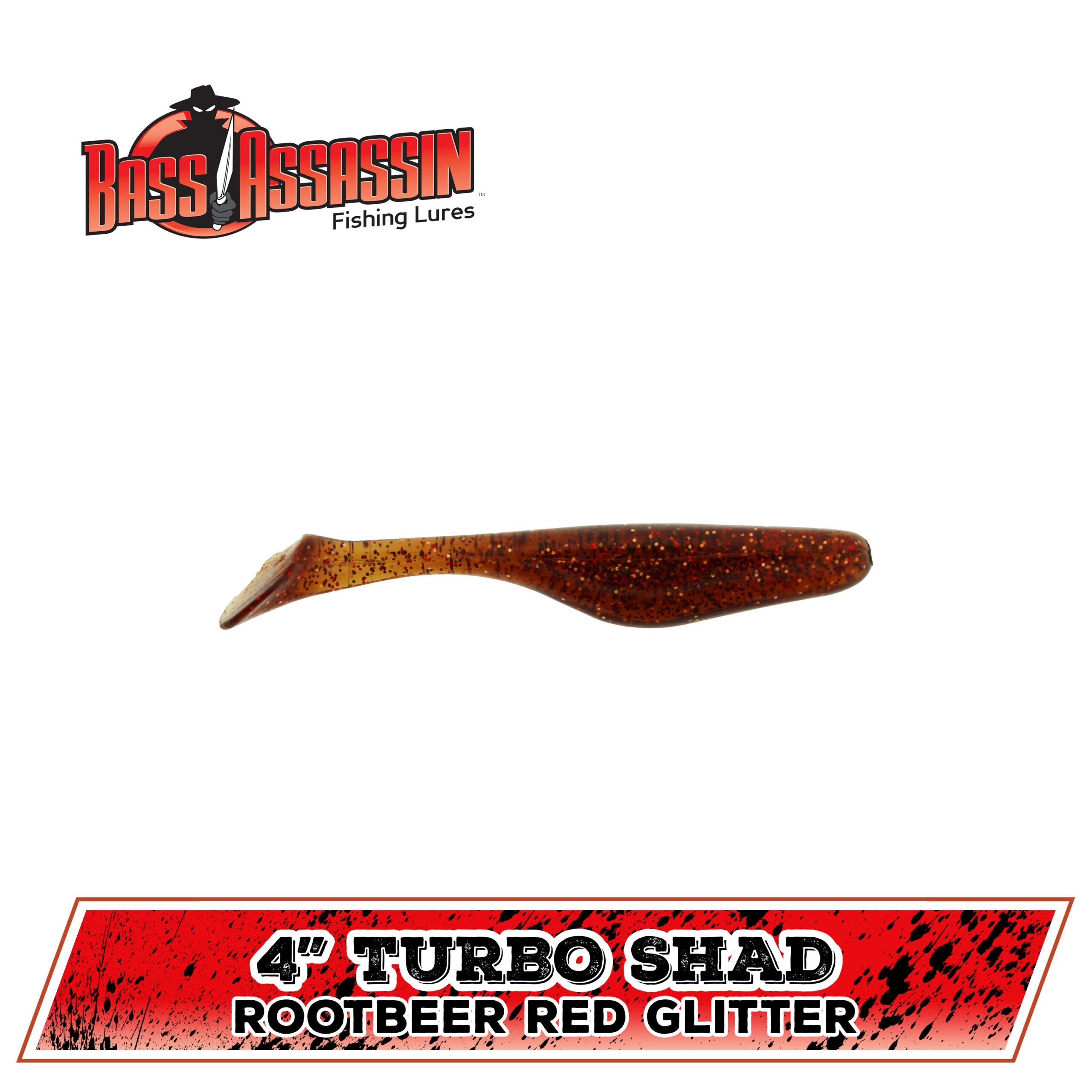 4" Turbo Shad (N-Z)