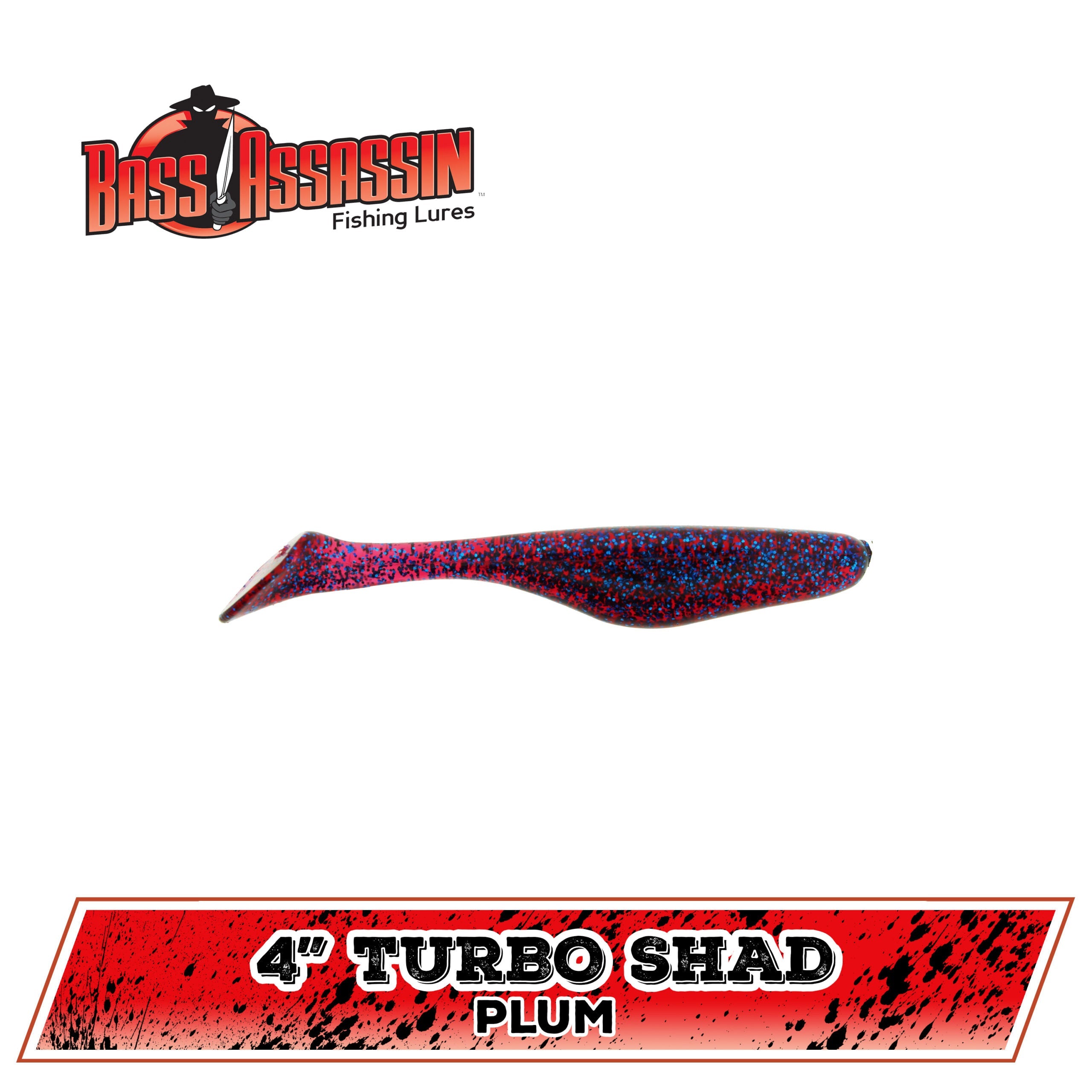 4" Turbo Shad (N-Z)