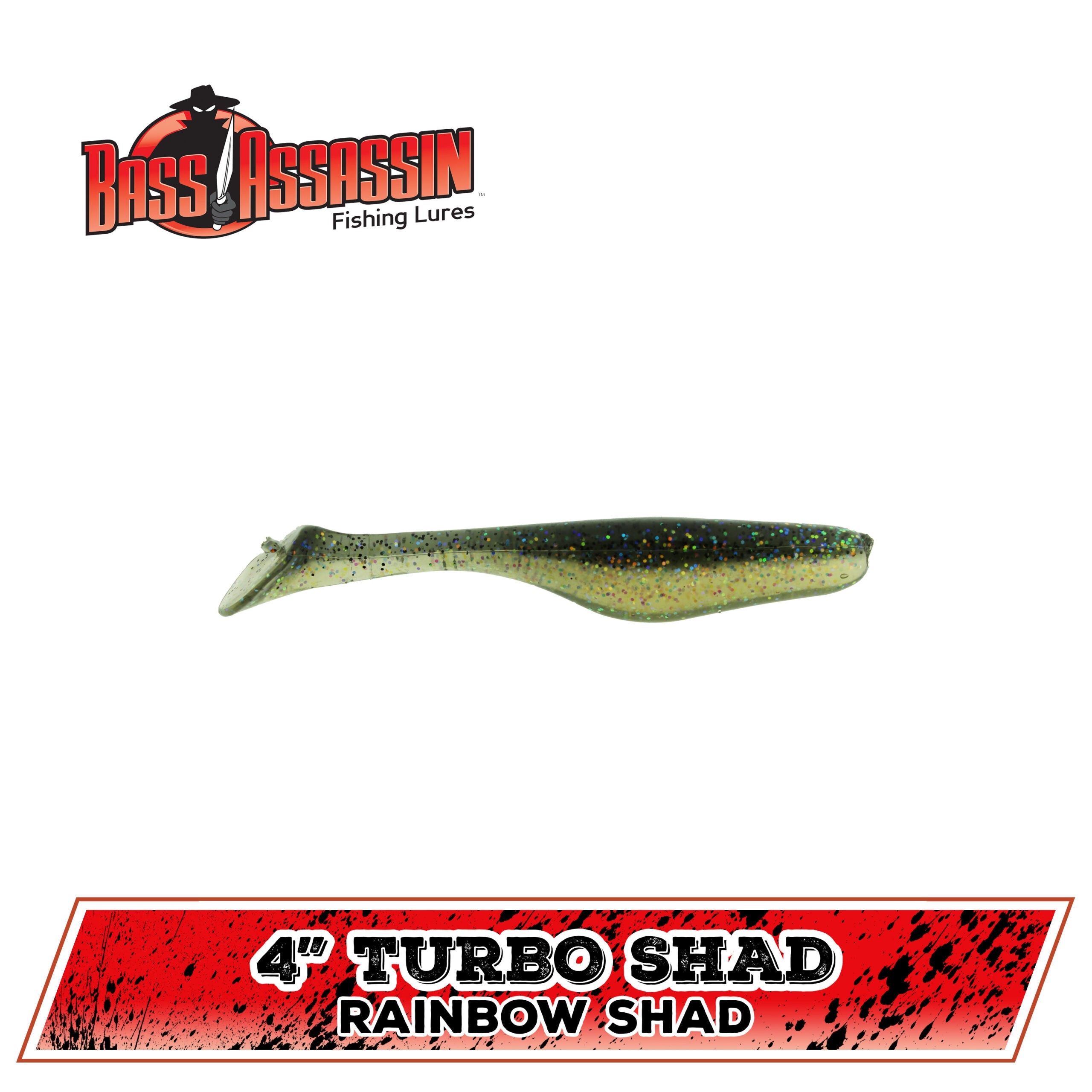 4" Turbo Shad (N-Z)