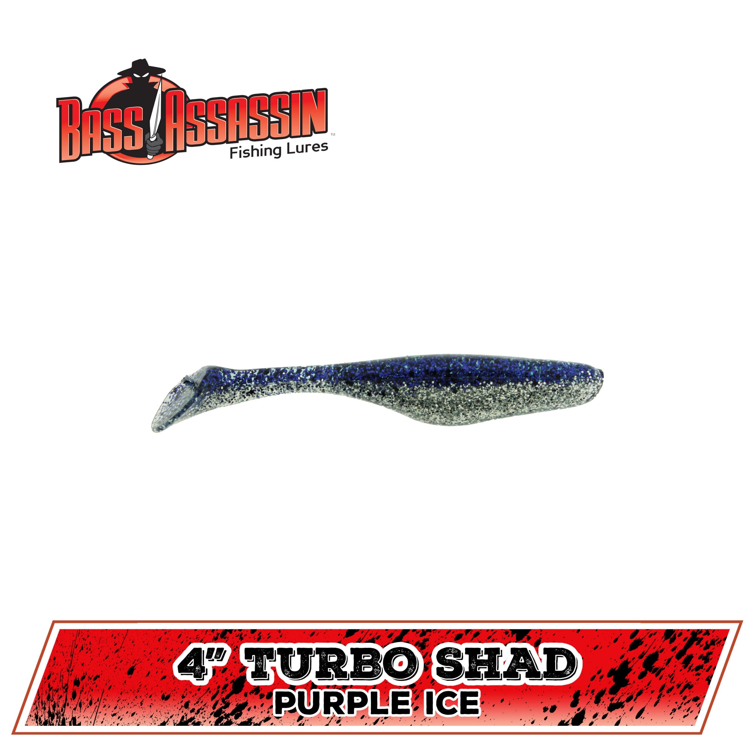 4" Turbo Shad (N-Z)