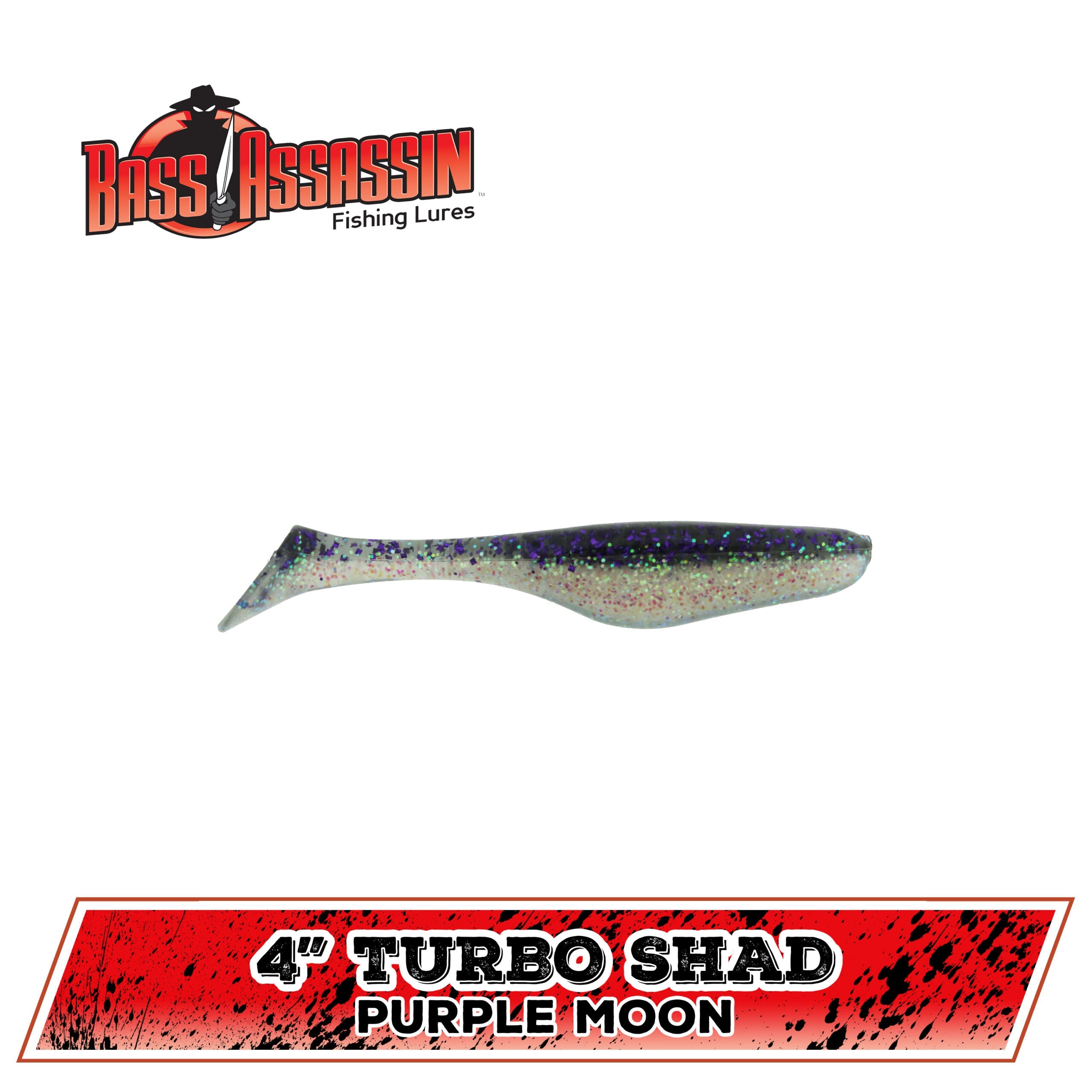 4" Turbo Shad (N-Z)