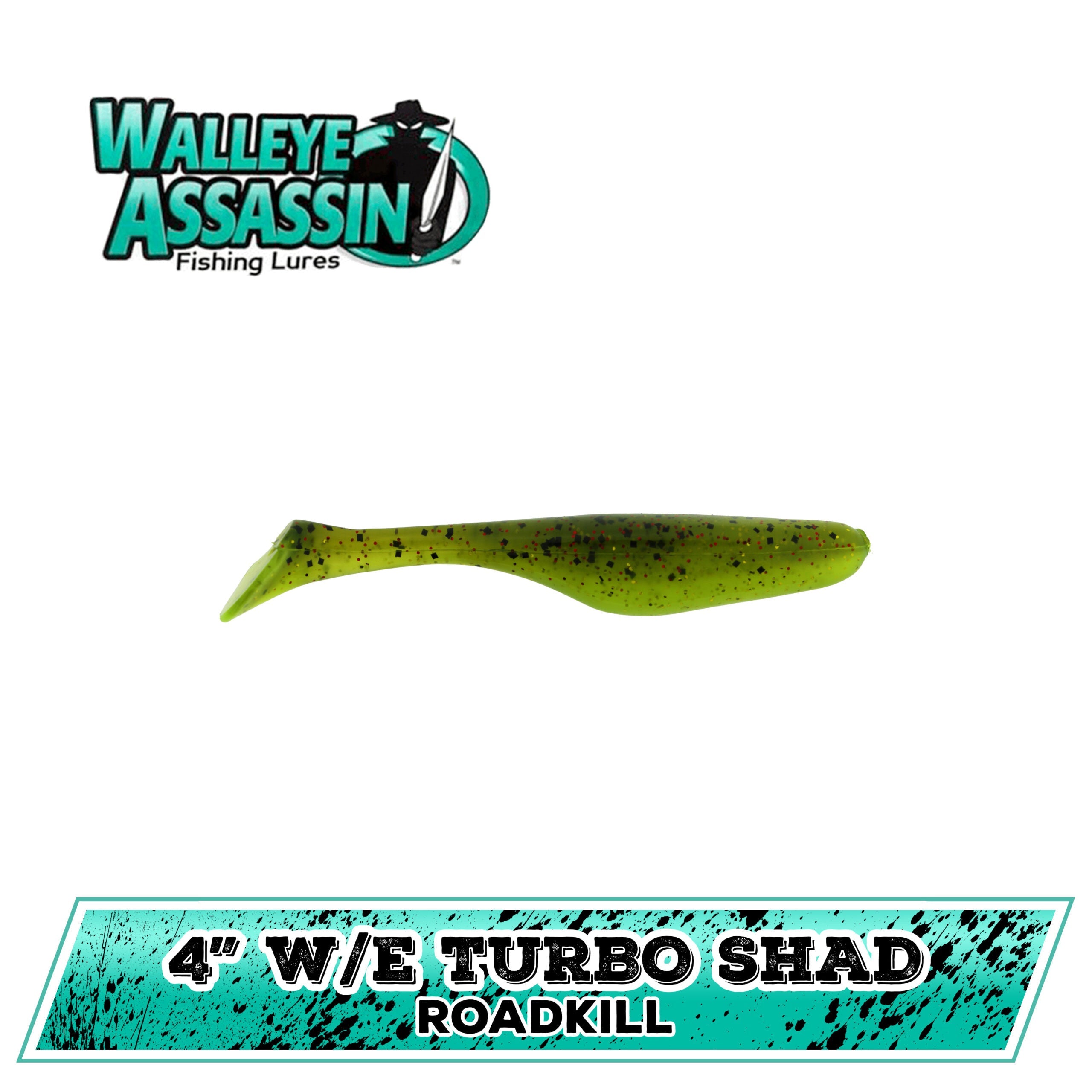 4" W/E Turbo Shad (N-Z)