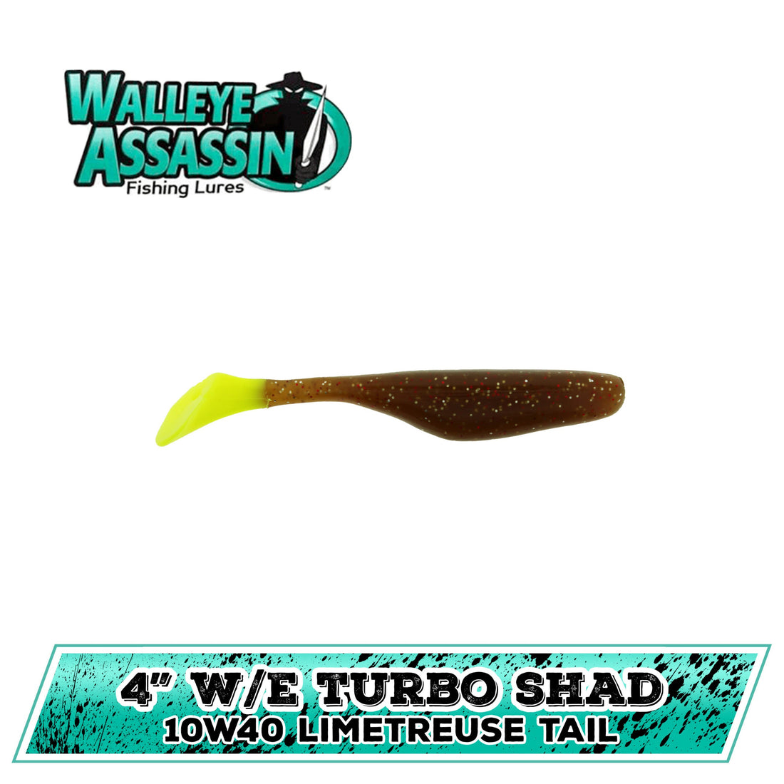 4" W/E Turbo Shad (A-M)