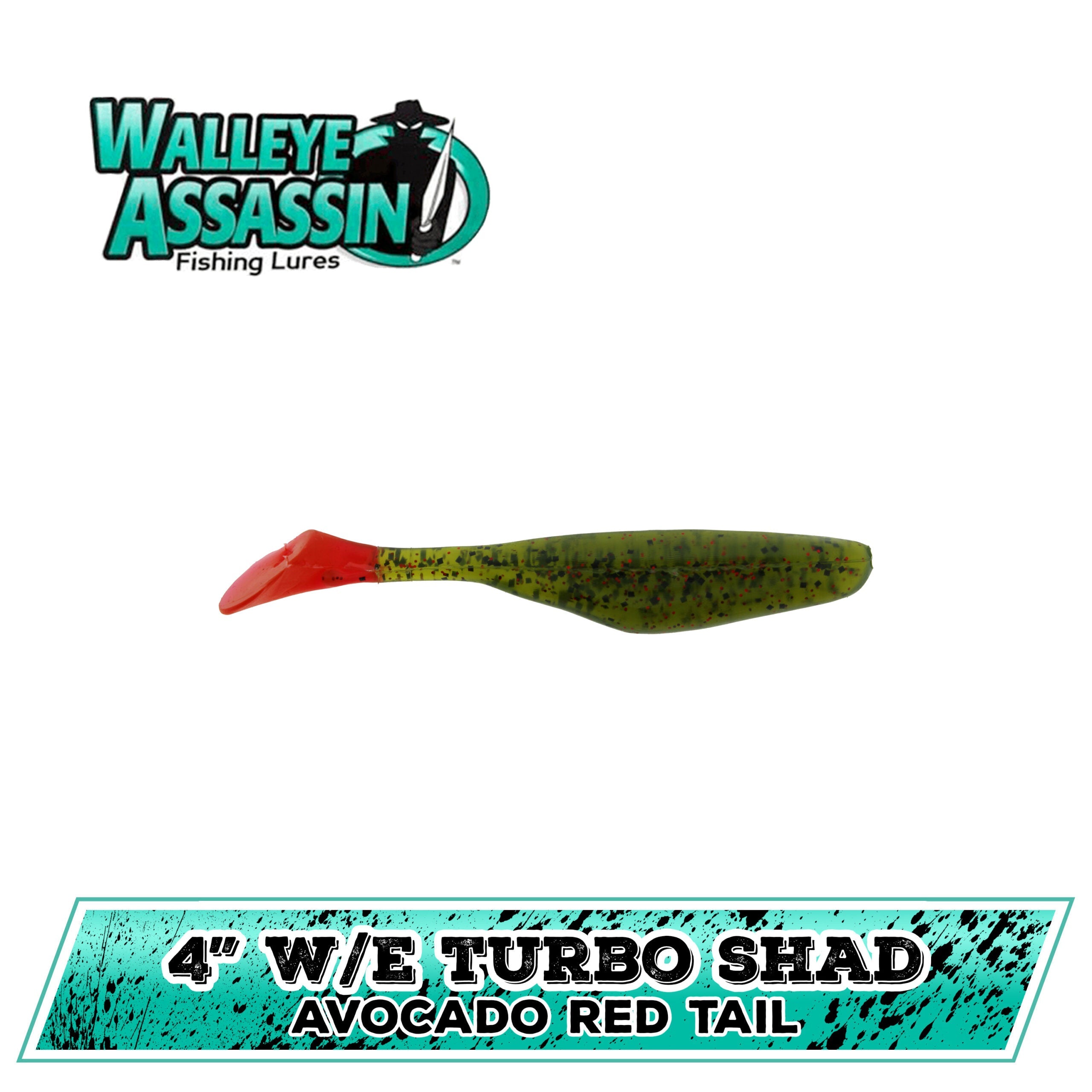 4" W/E Turbo Shad (A-M)