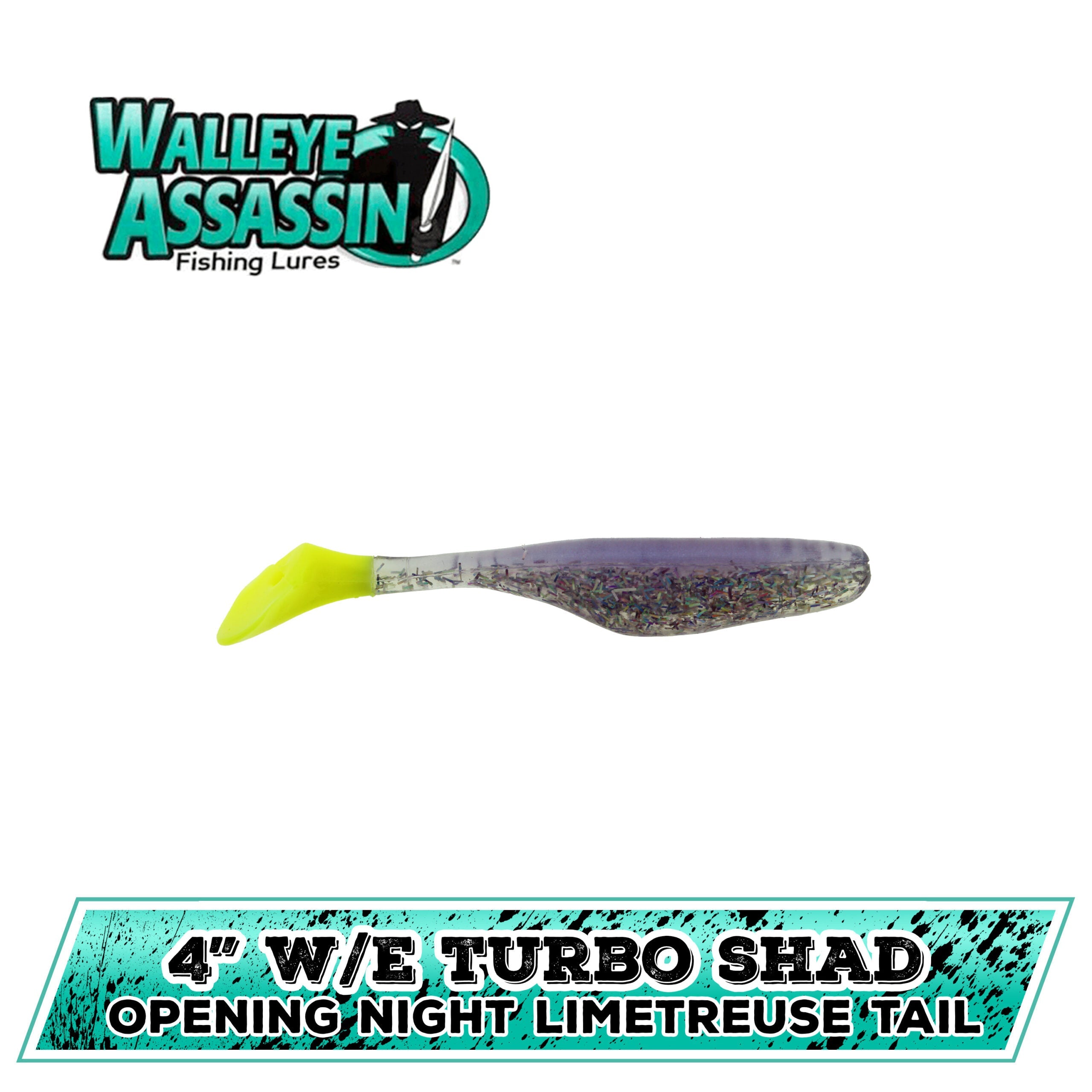 4" W/E Turbo Shad (N-Z)
