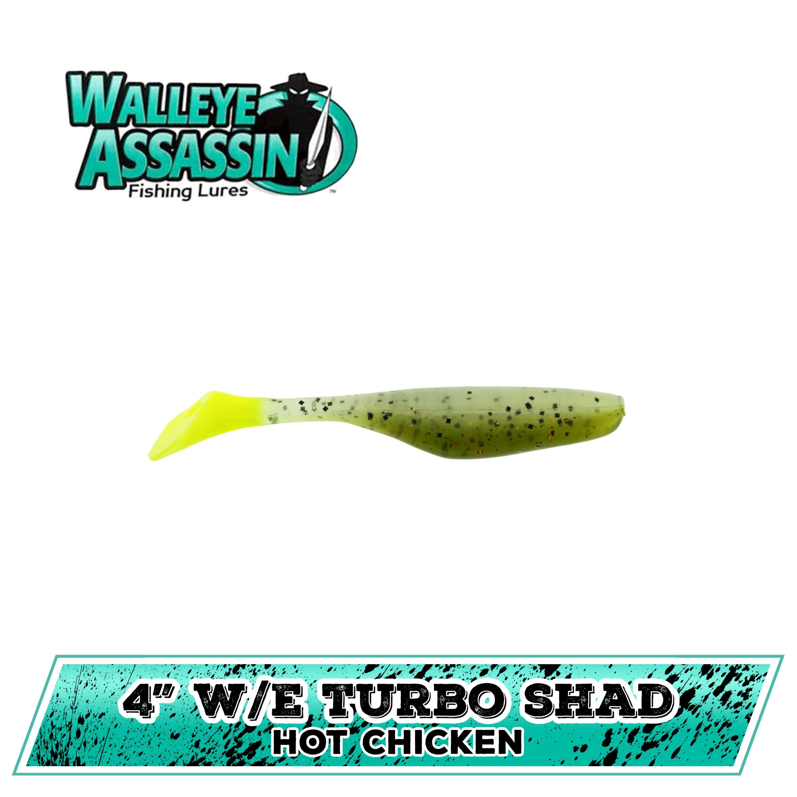4" W/E Turbo Shad (A-M)