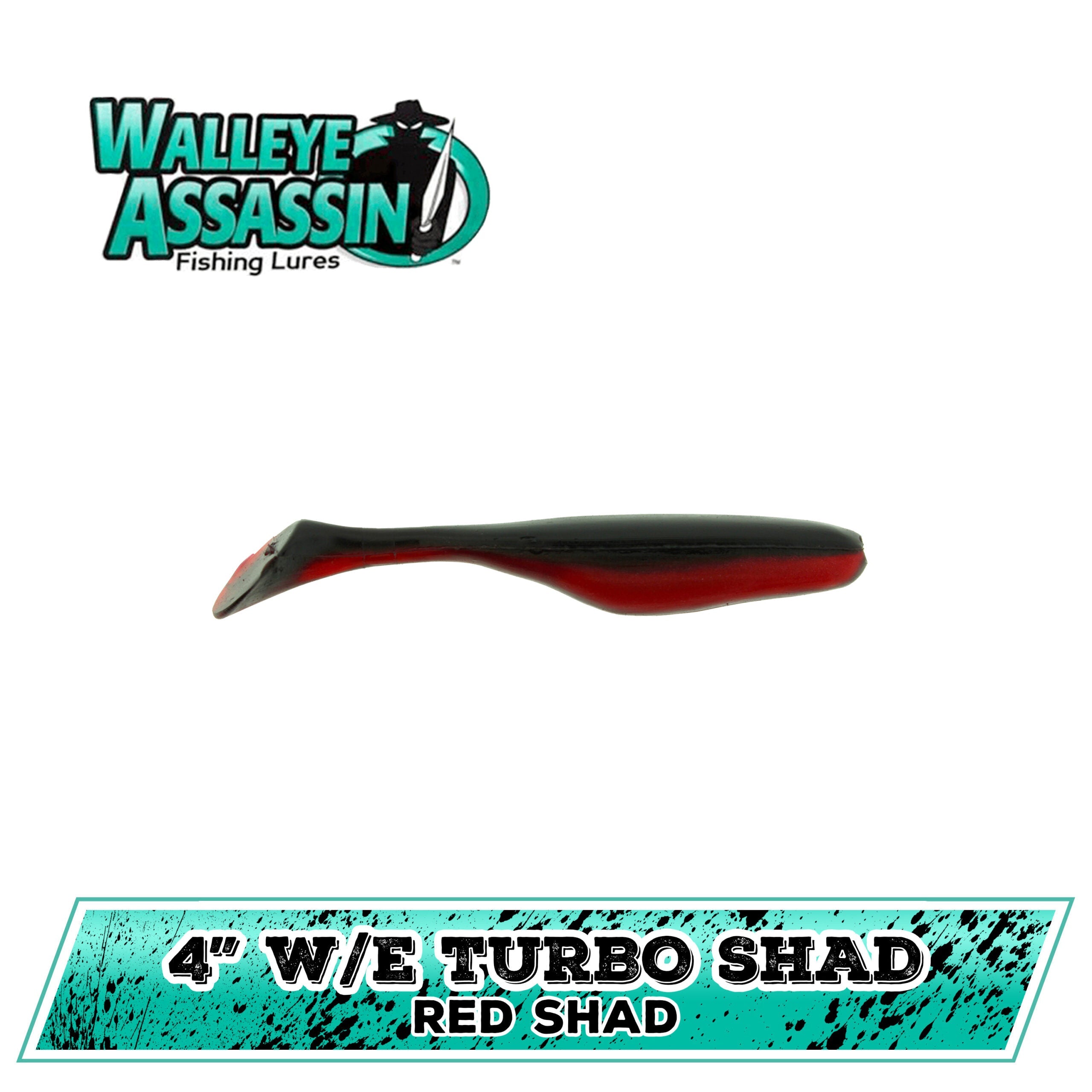 4" W/E Turbo Shad (N-Z)