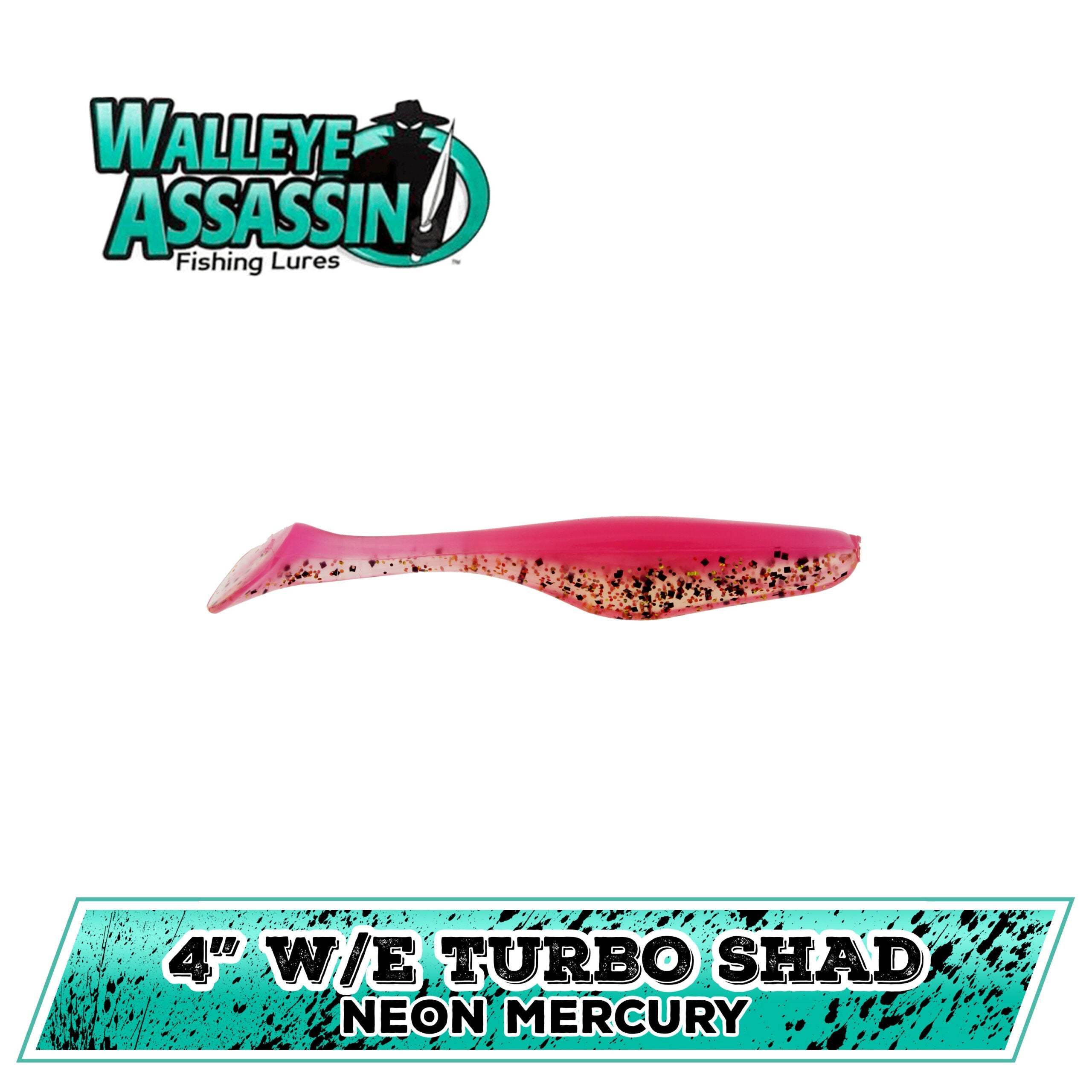 4" W/E Turbo Shad (N-Z)