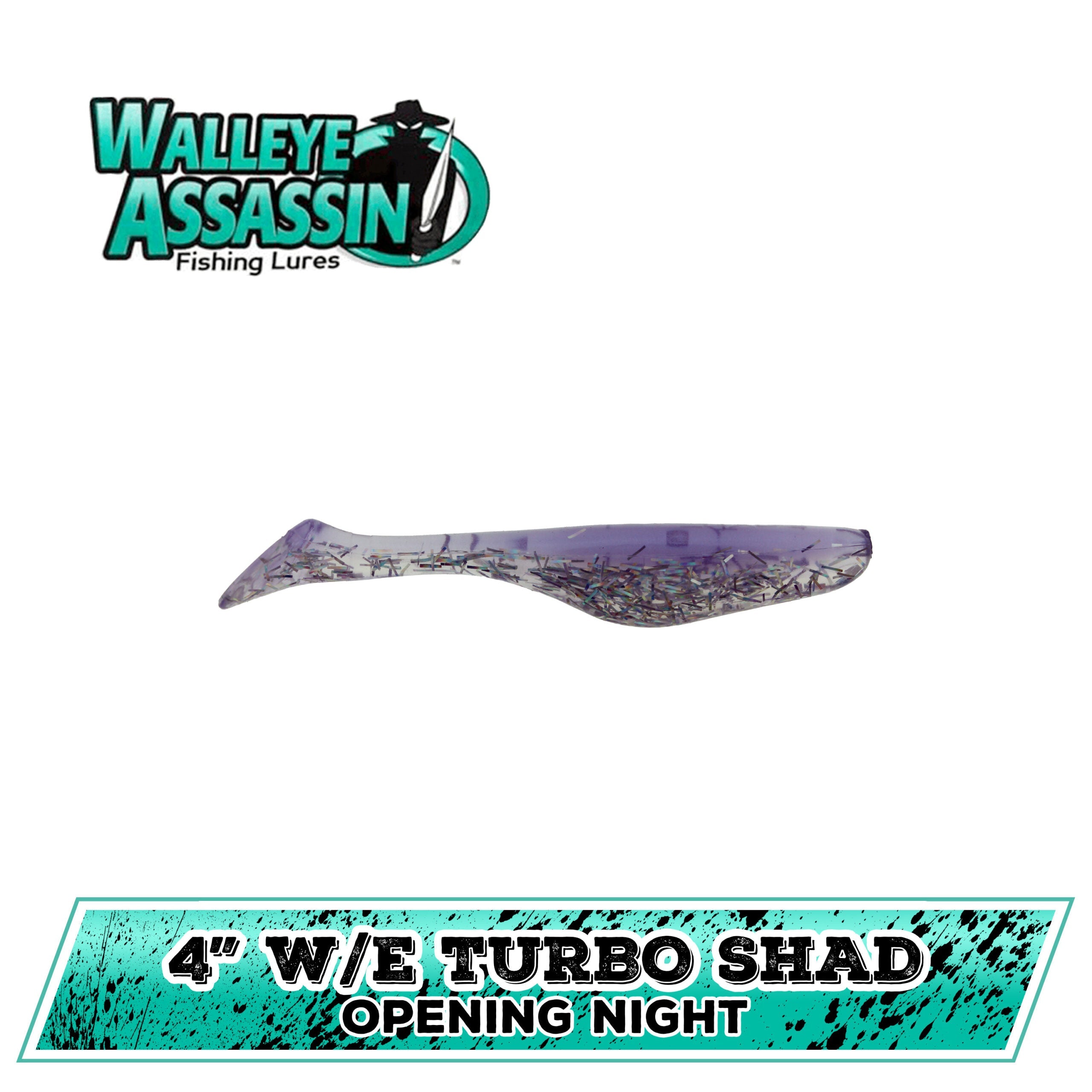 4" W/E Turbo Shad (N-Z)