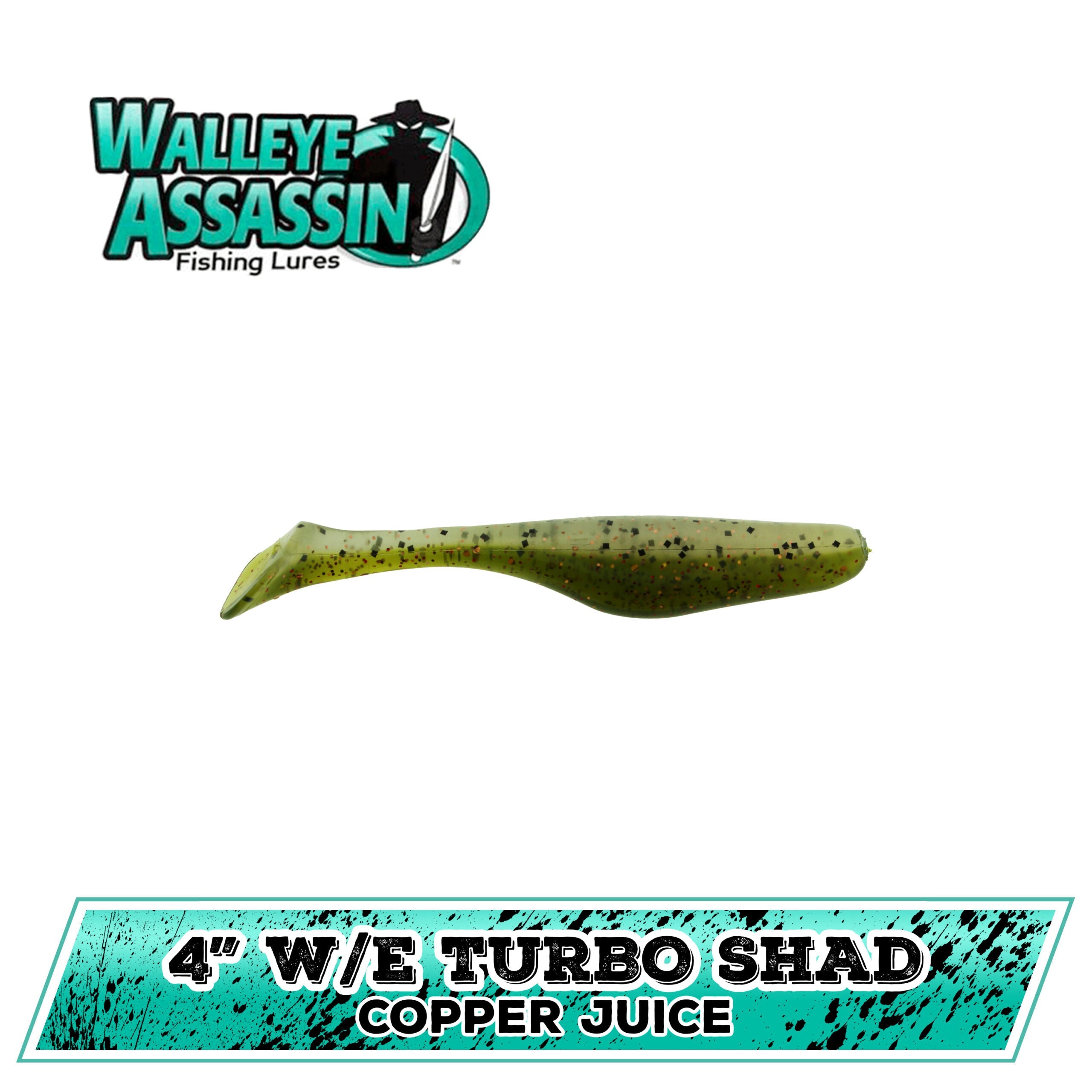 4" W/E Turbo Shad (A-M)