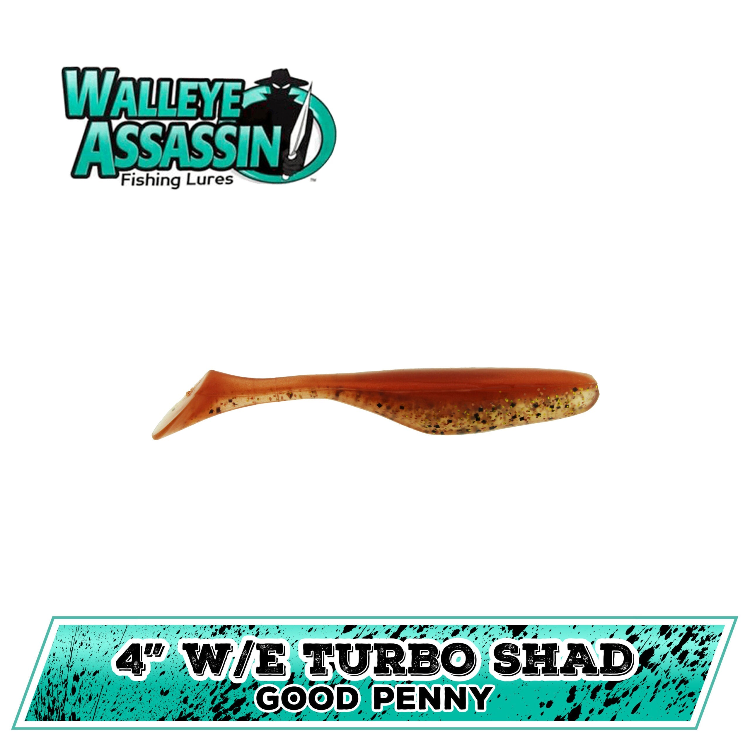 4" W/E Turbo Shad (A-M)