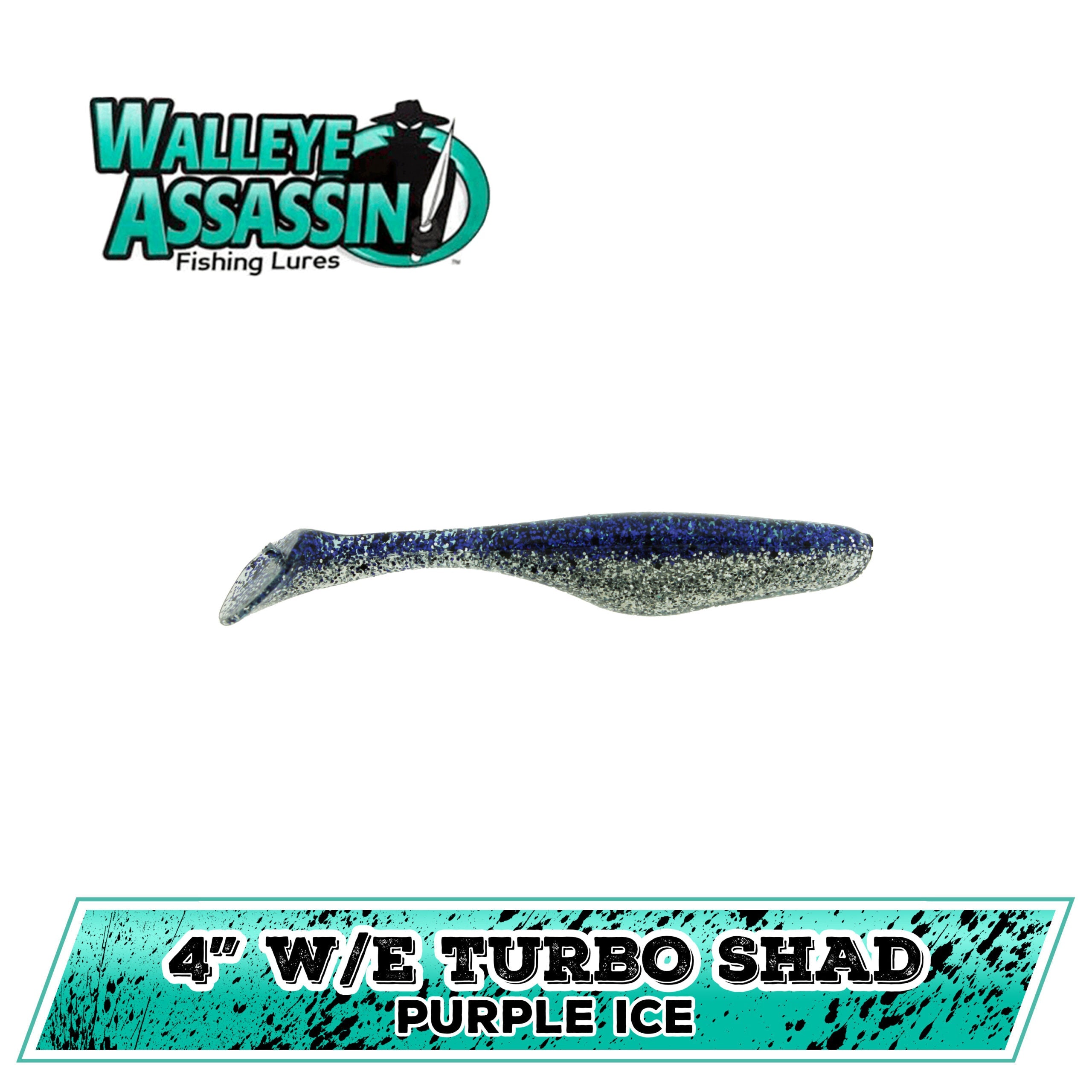4" W/E Turbo Shad (N-Z)