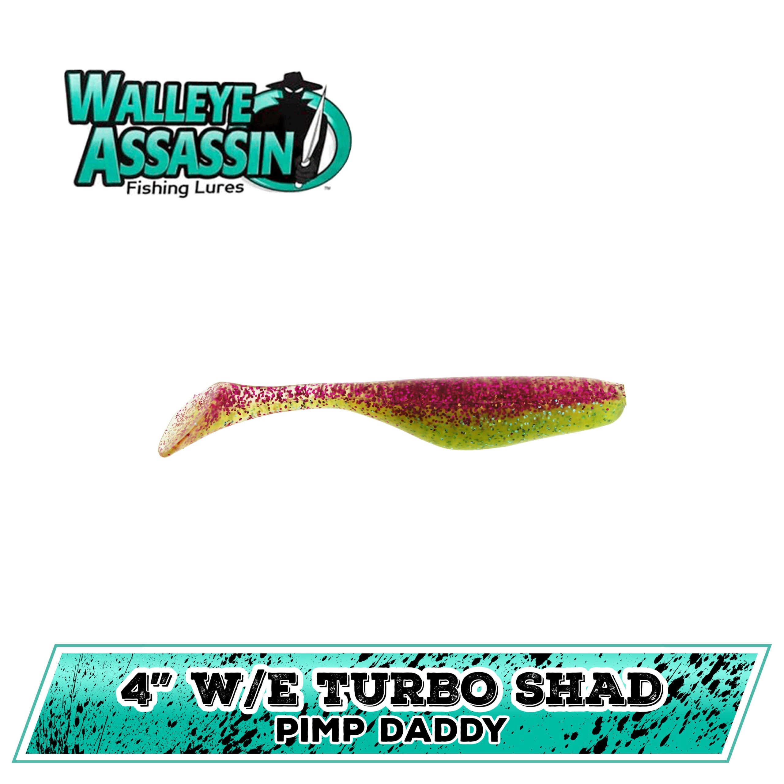4" W/E Turbo Shad (N-Z)