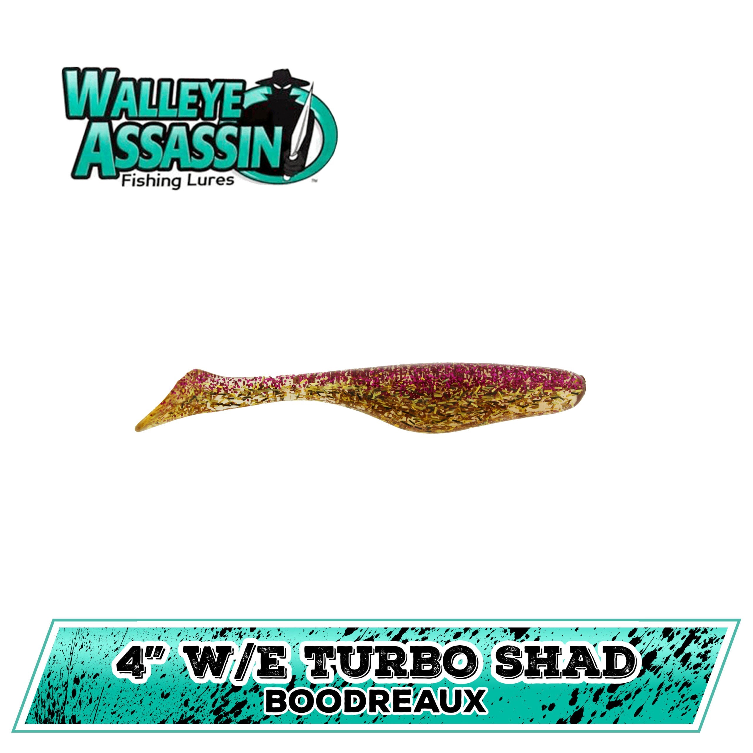 4" W/E Turbo Shad (A-M)