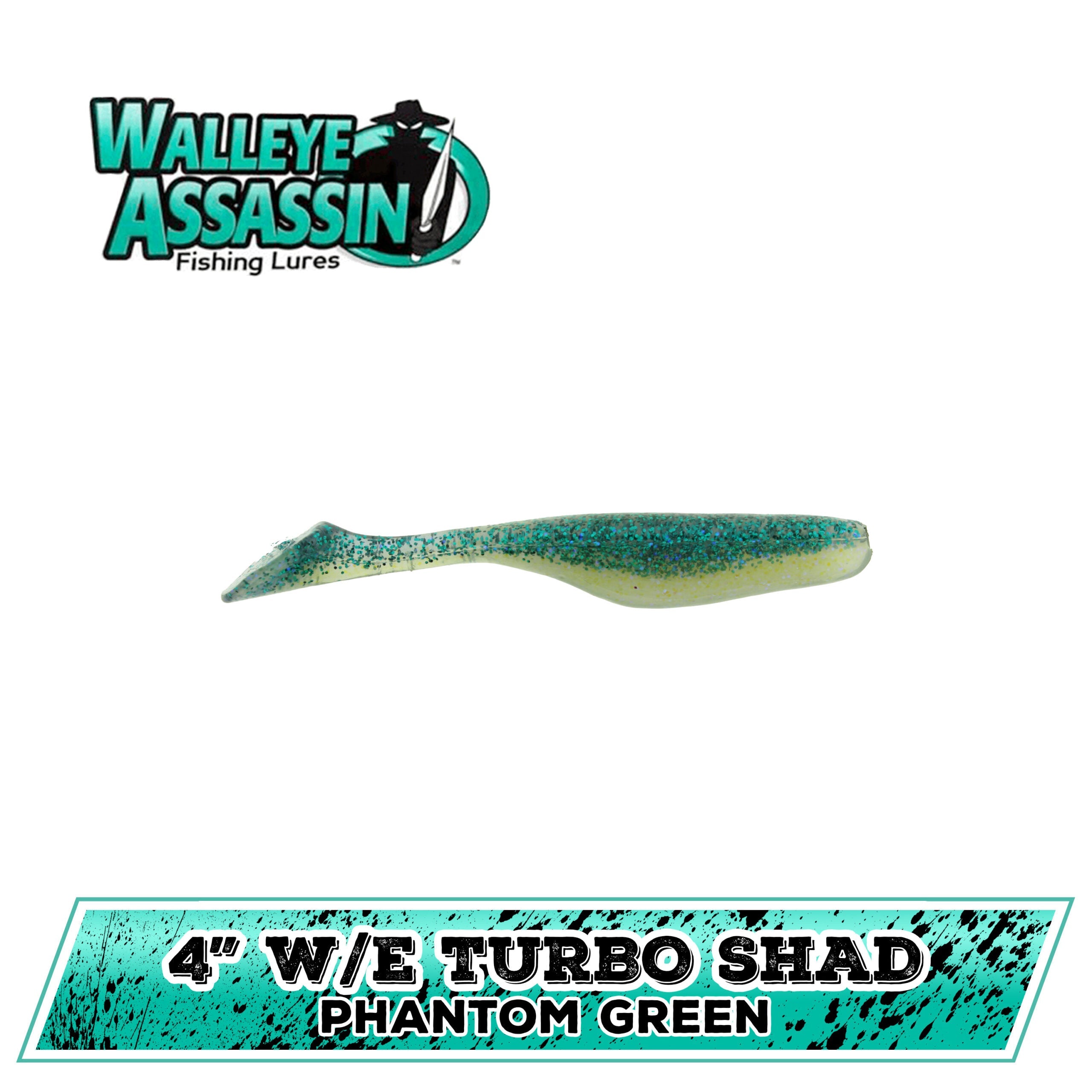 4" W/E Turbo Shad (N-Z)