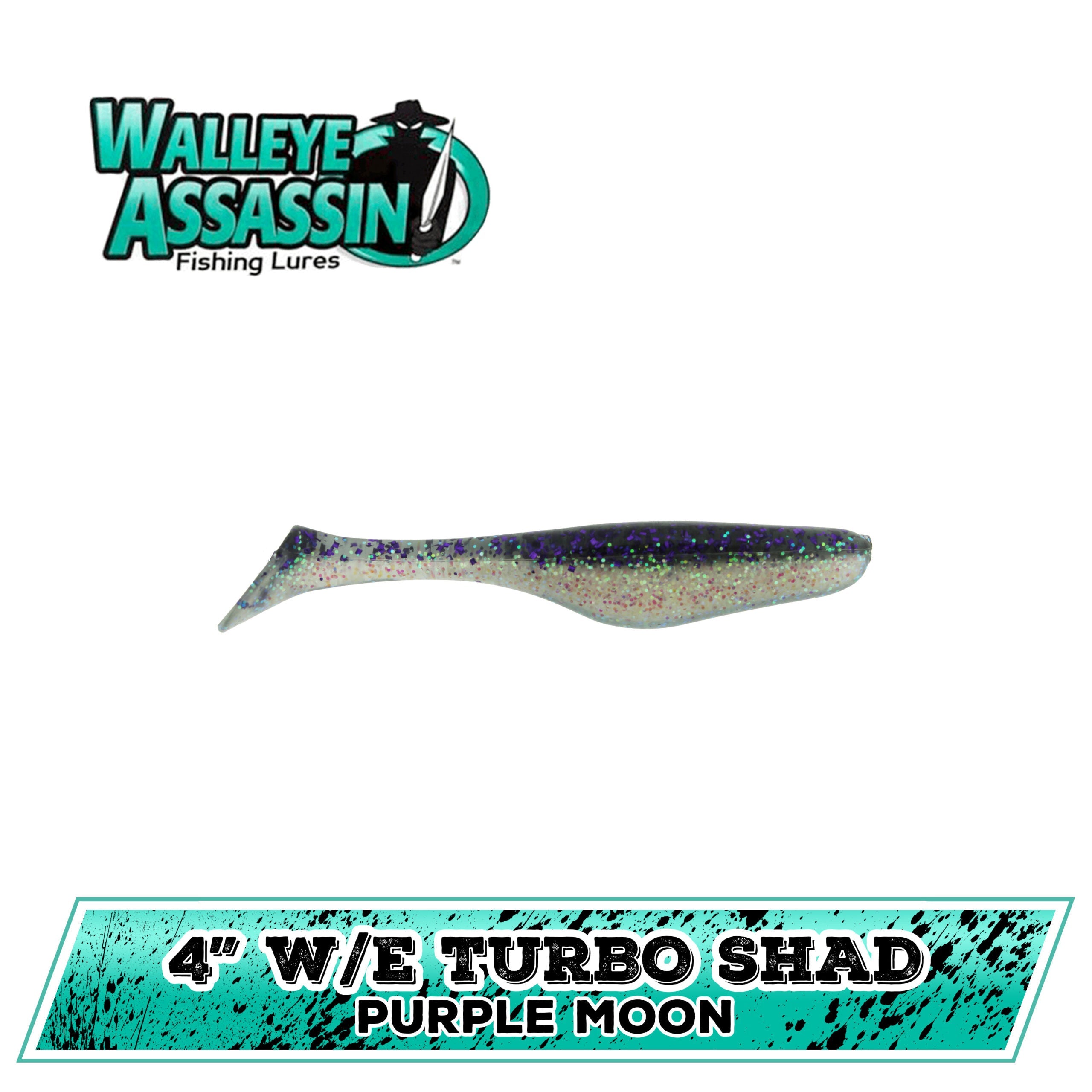 4" W/E Turbo Shad (N-Z)