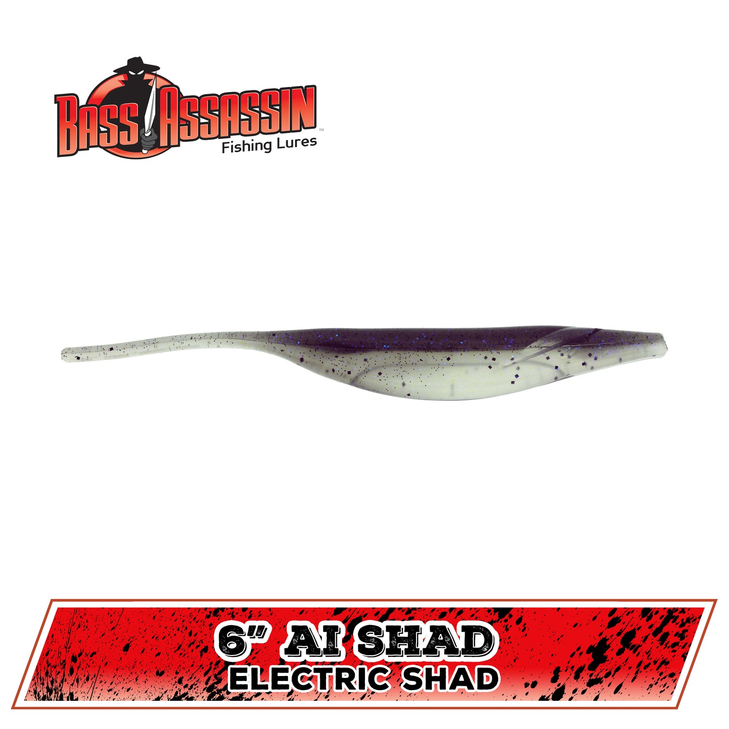6" AI Shad Bass Assassin Lures, Inc. 6" AI Shad Bass Assassin Lures, Inc.