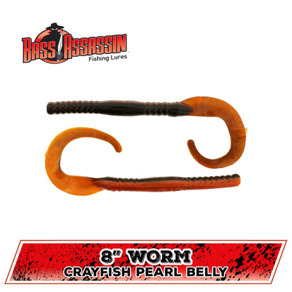 8" Worm
