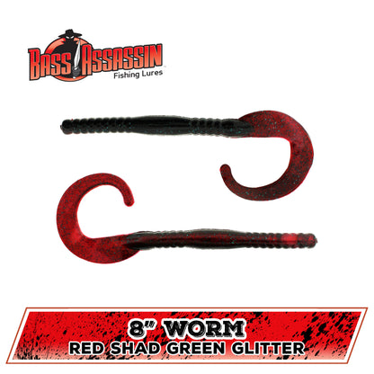 8" Worm