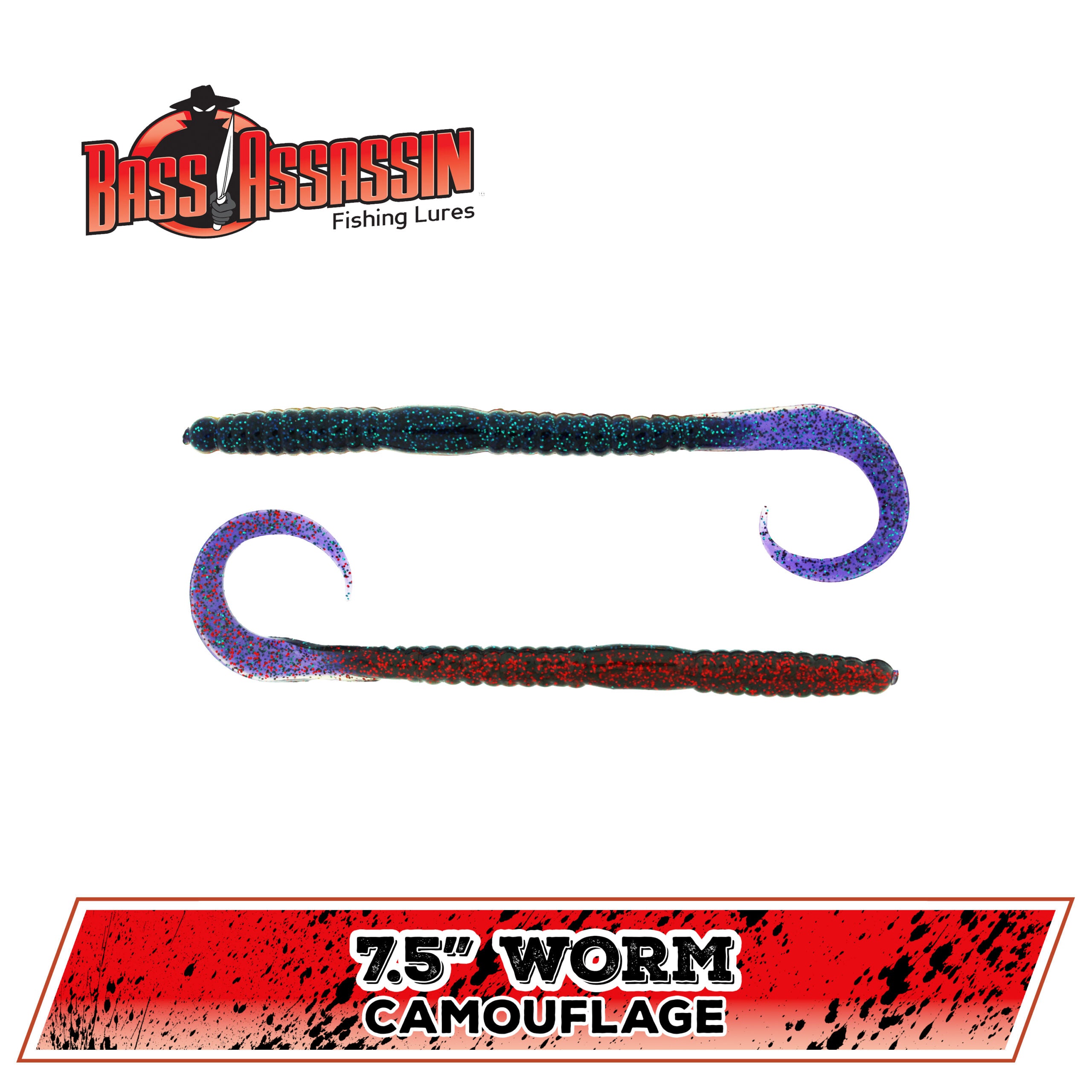 bass worms fish lures 7.5" Worm – Bass Assassin Lures, Inc