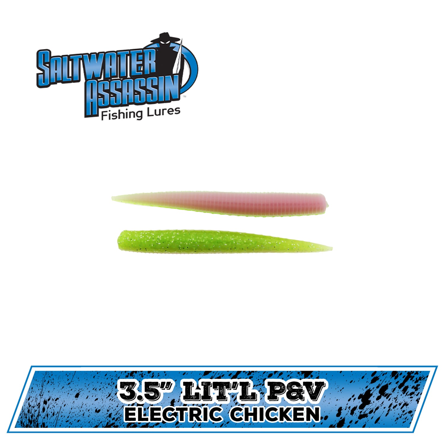 bass trout lure lit 3.5" Lit'l P&V- SW – Bass Assassin Lures, Inc