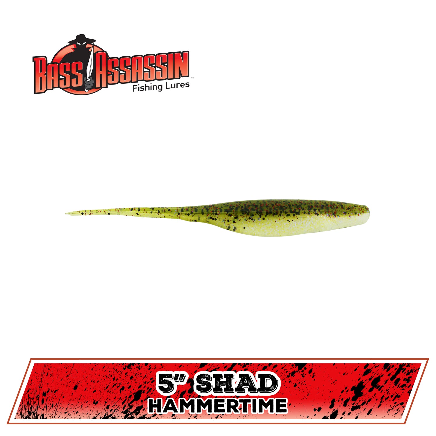 5" FW Shad (A-M) Bass Assassin Lures, Inc. 5" FW Shad (A-M) Bass Assassin Lures, Inc.