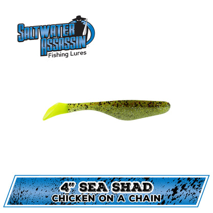 4" Sea Shad (A-M)