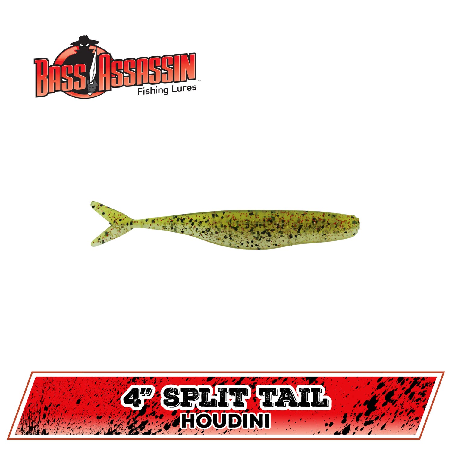 4&quot; FW Split Tail Shad