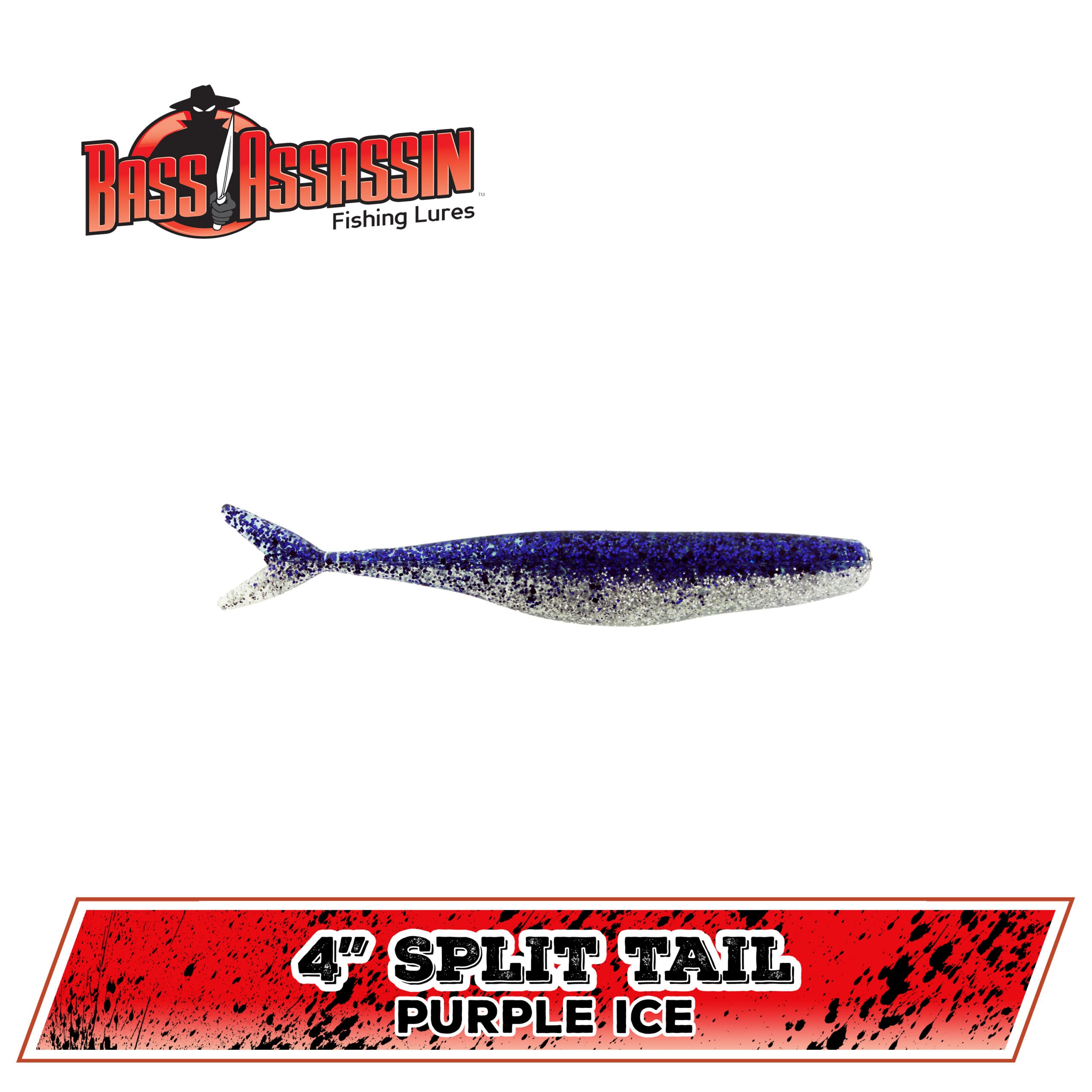 4&quot; FW Split Tail Shad