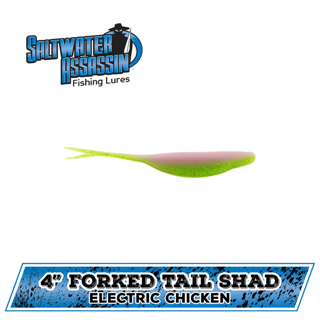 4" SW Forked Tail Shad