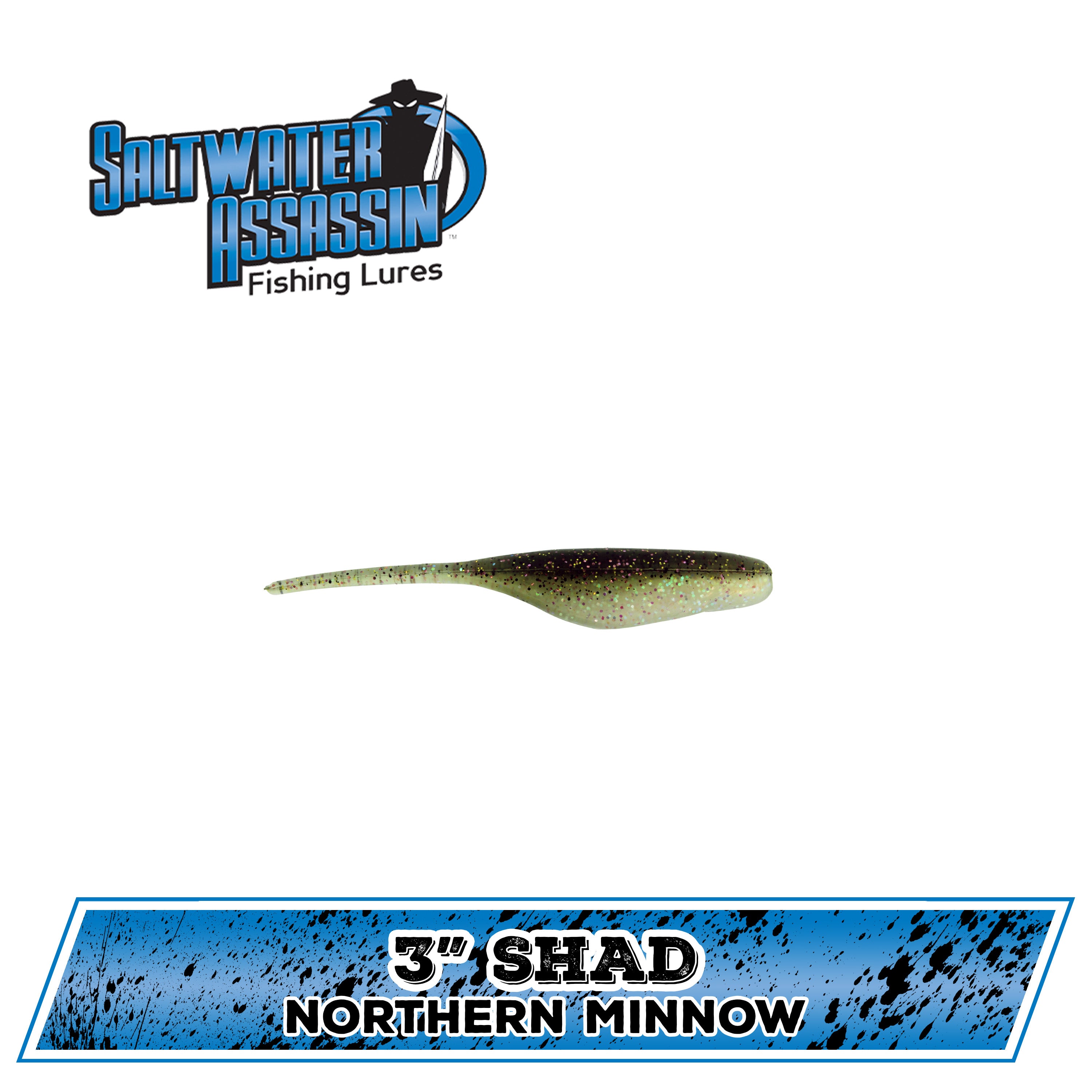 NPS Fishing - Bass Assassin Walleye Turbo Shad Combo